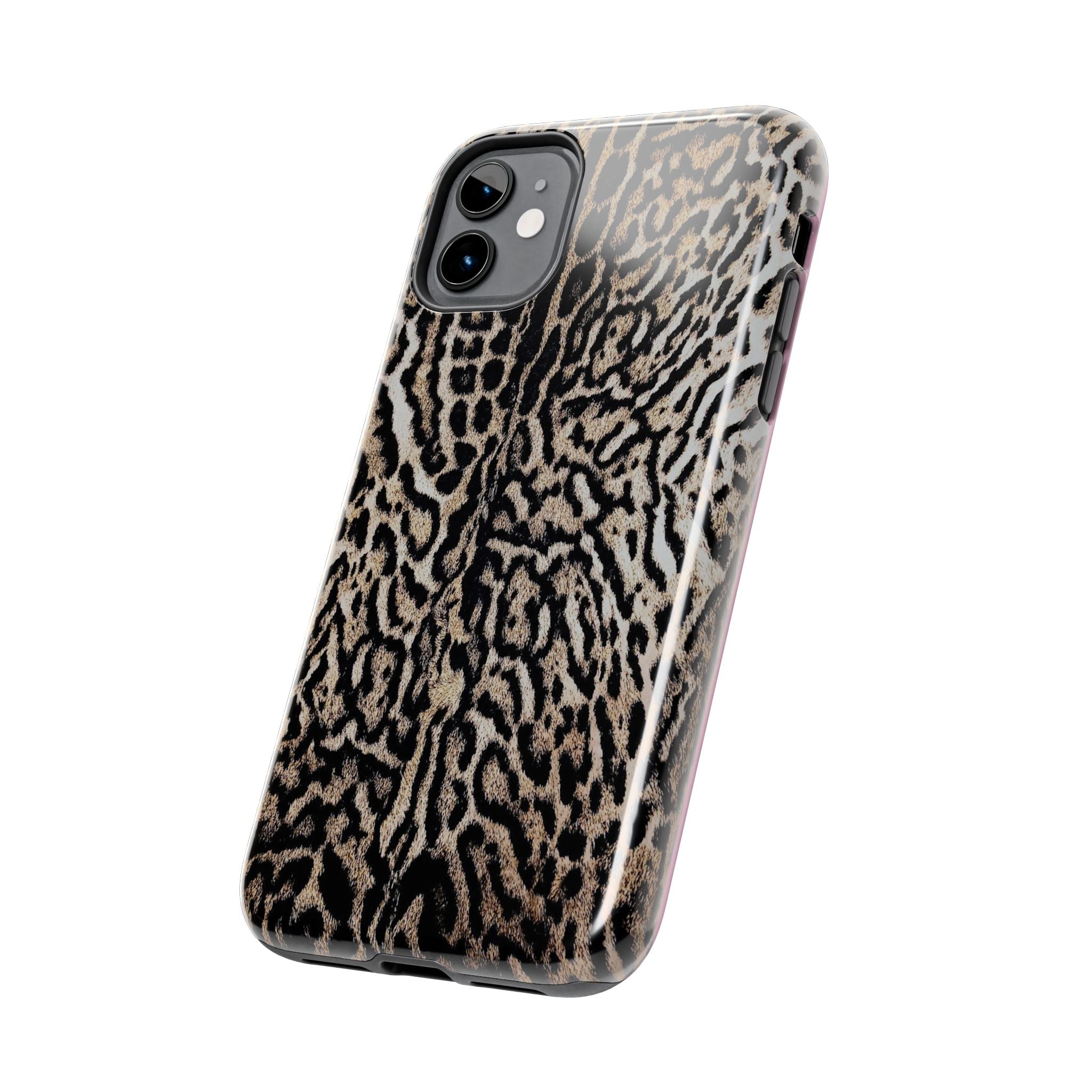 Classic Leopard Cheetah Photo Print Phone Case  - Tough Impact-Resistant Case