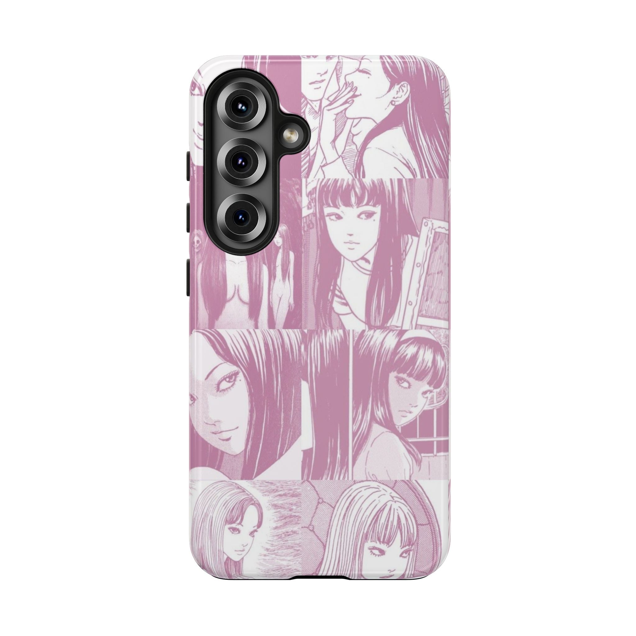 Cute Pink Anime Girl Comic BookPhone Case  - Tough Impact-Resistant Cases