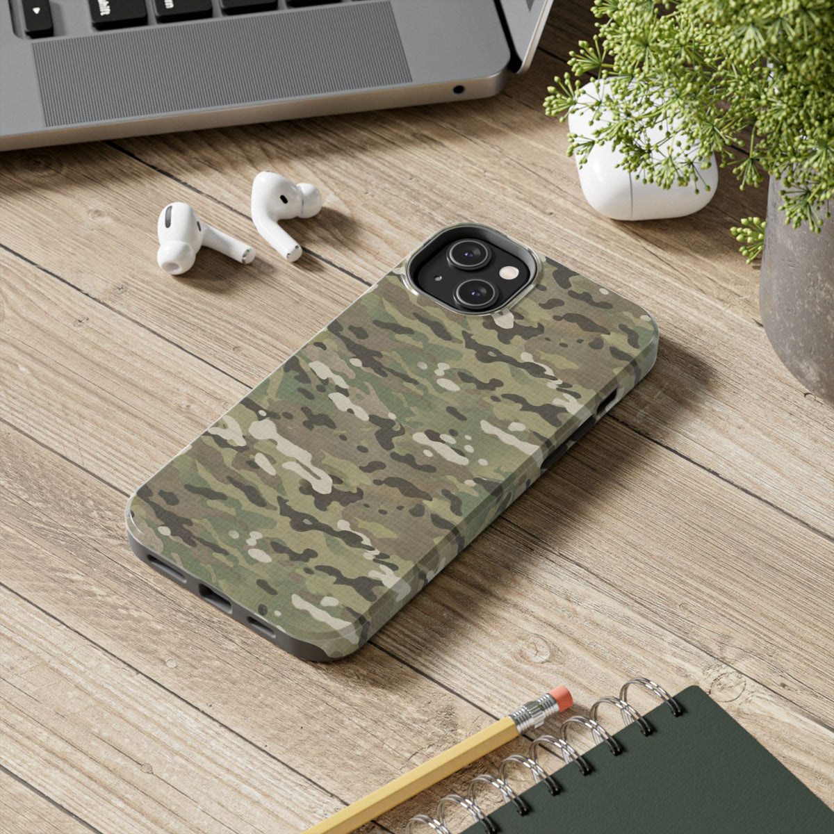 Graphic Camo Green Camouflage Pattern Phone Case