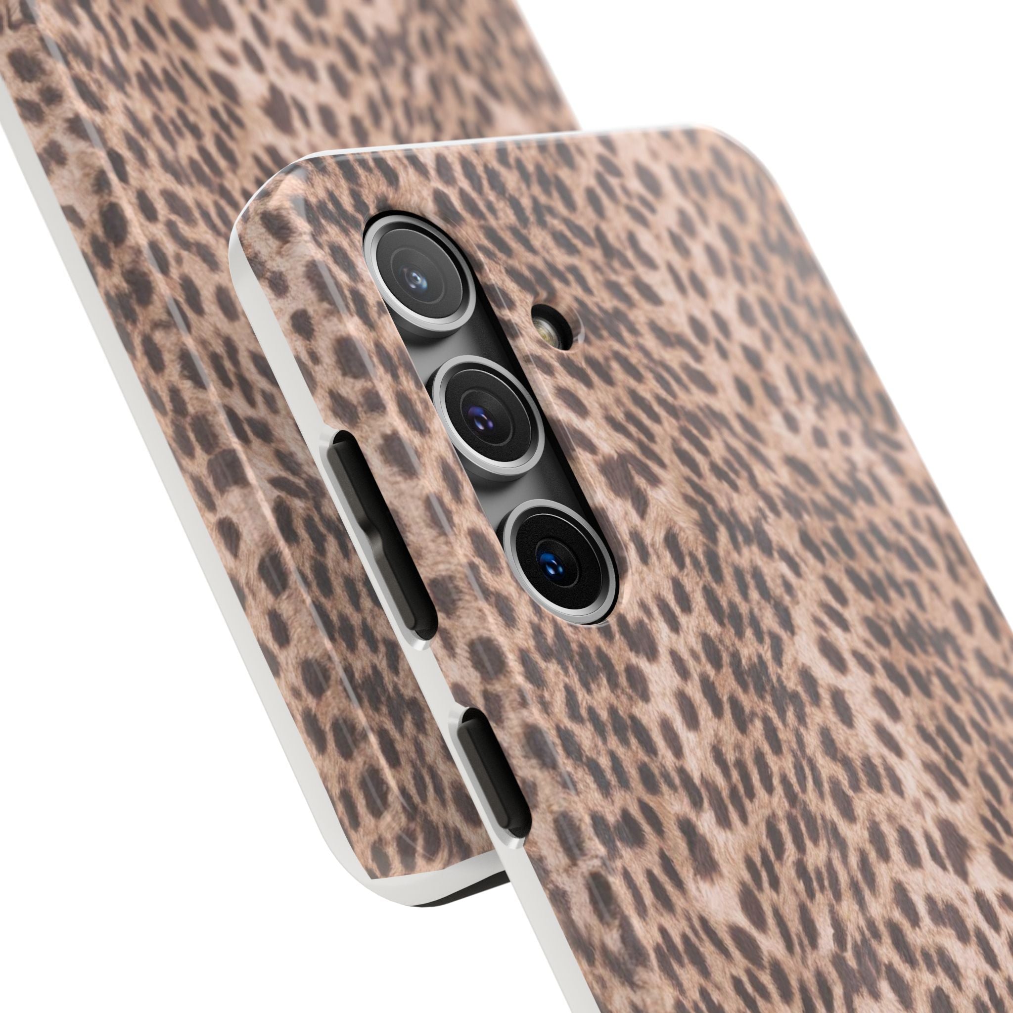 Classy Cheetah Fawn Leopard - Tough Impact-Resistant Case