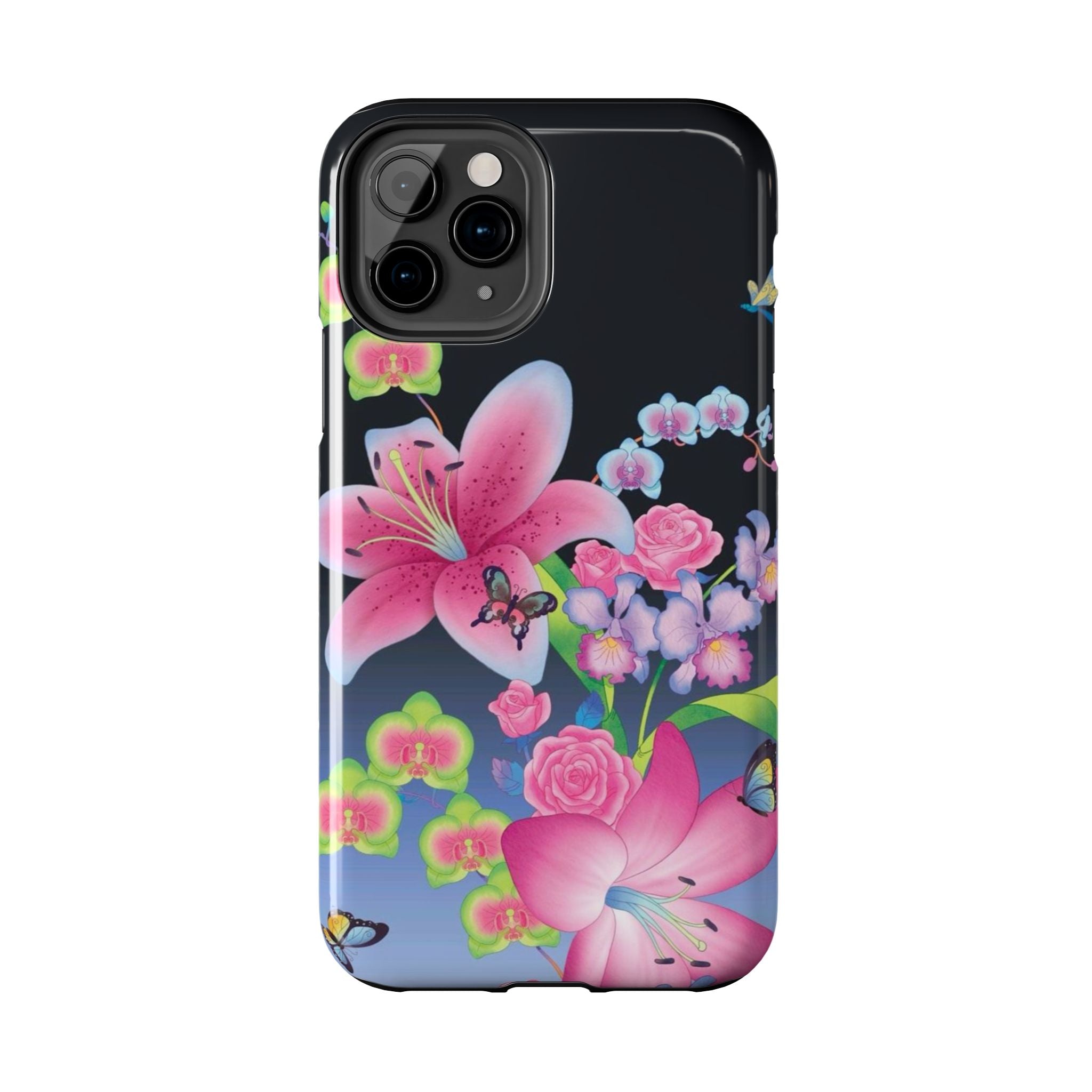 Bright Lily and Orchid  Phone Case