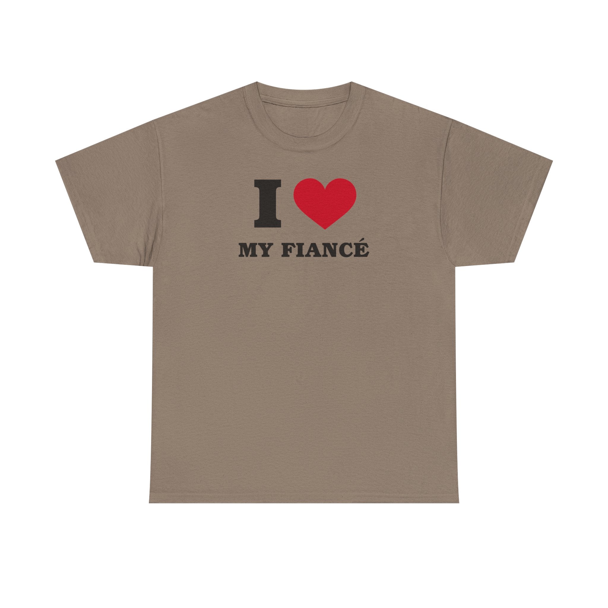 I Heart My Fiancé 100% Cotton Tee