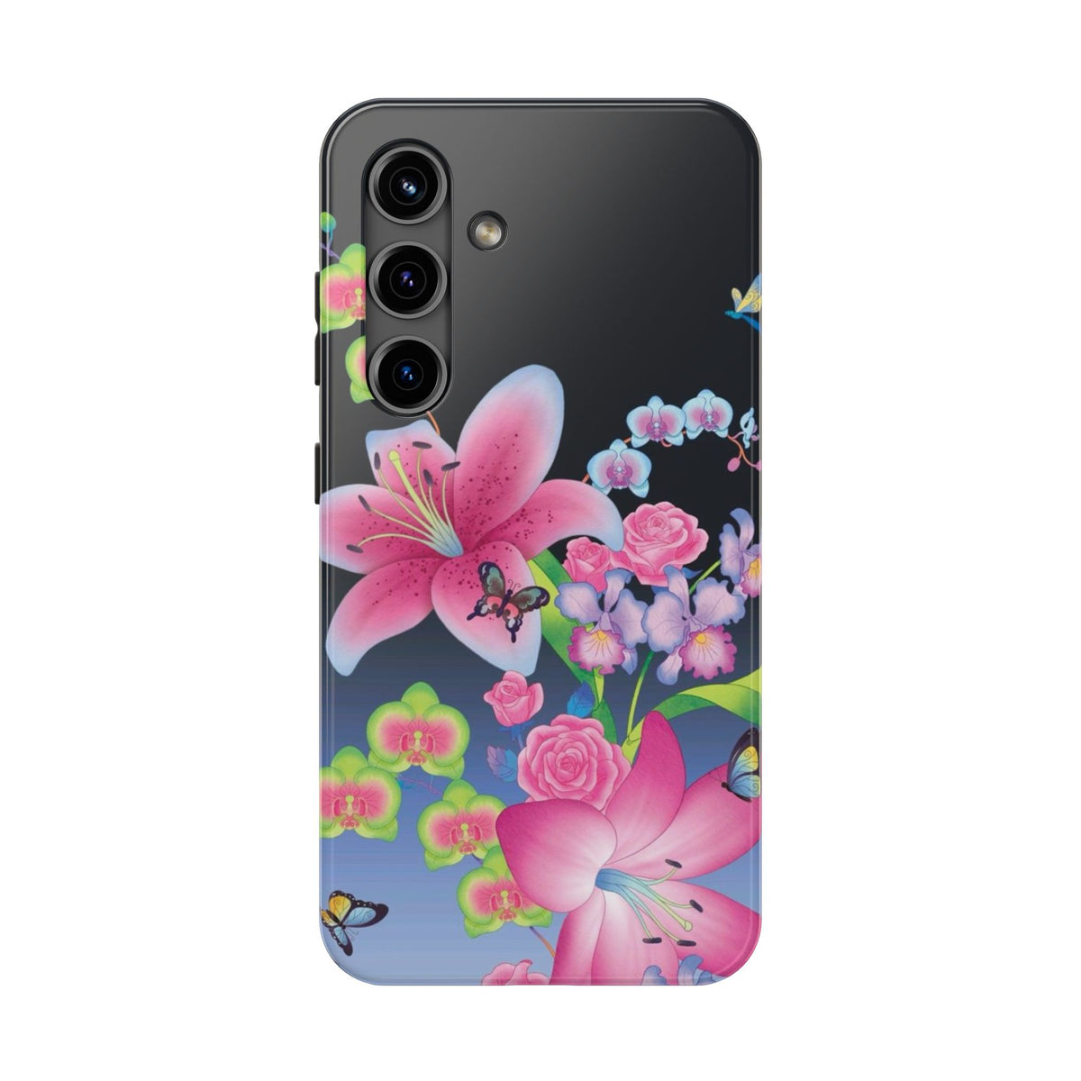 Bright Lily and Orchid  Phone Case