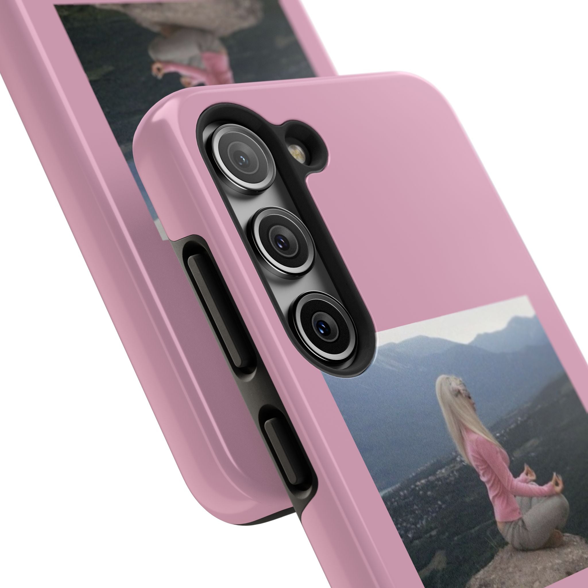Manifestation Yoga Girl Manifesting Meme Phone Case