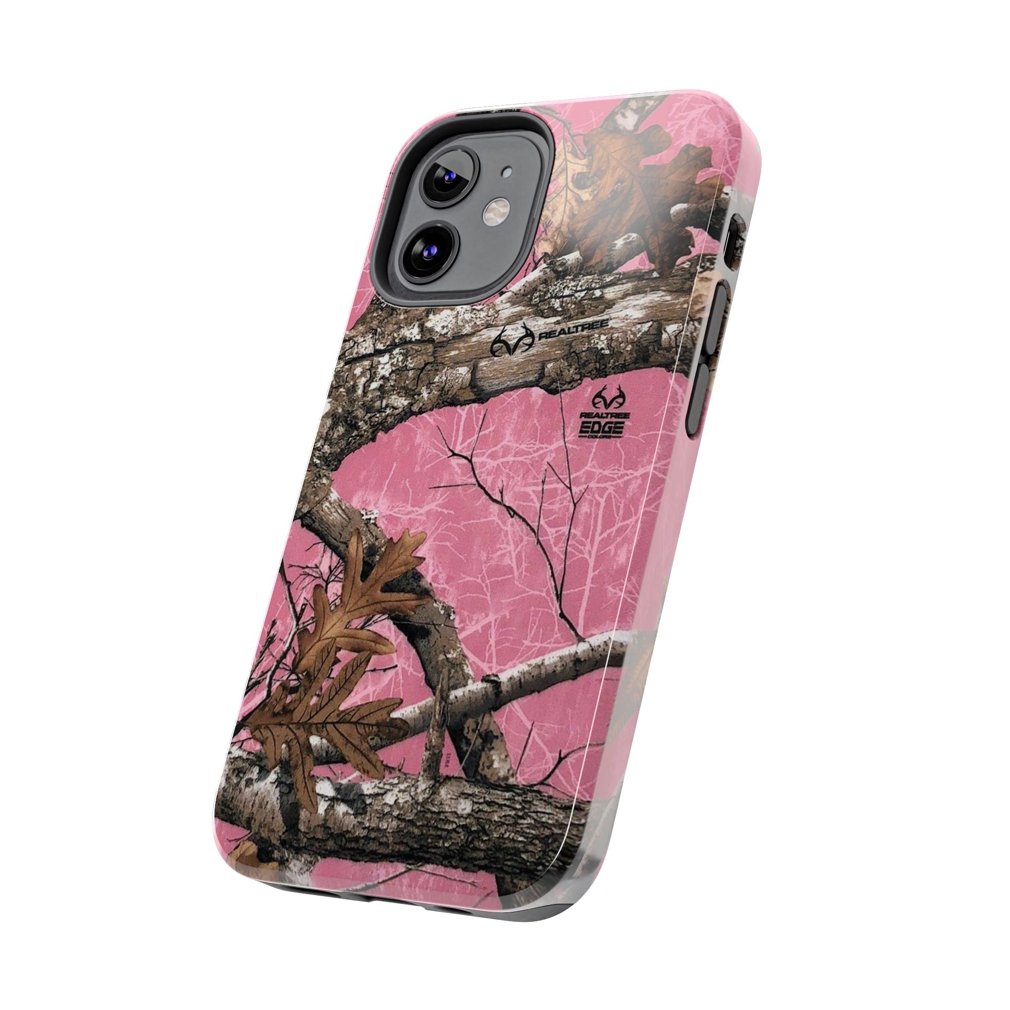 Pink Camo Real Tree Phone Case  - Tough Impact-Resistant Case