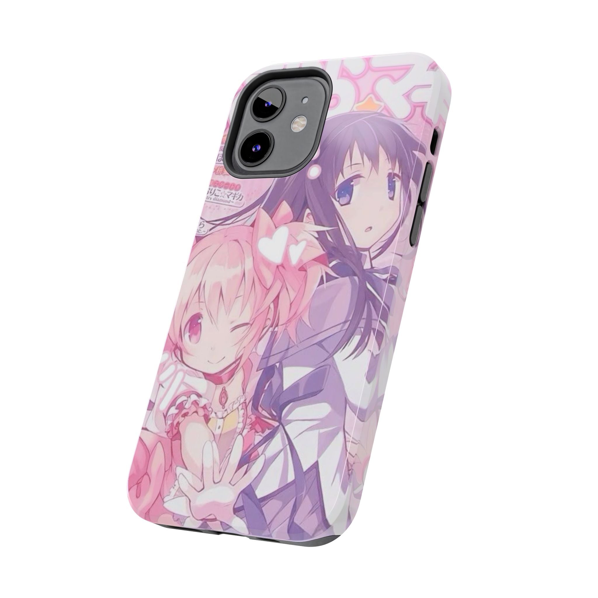 Cute Pink and Purple Anime Phone Case