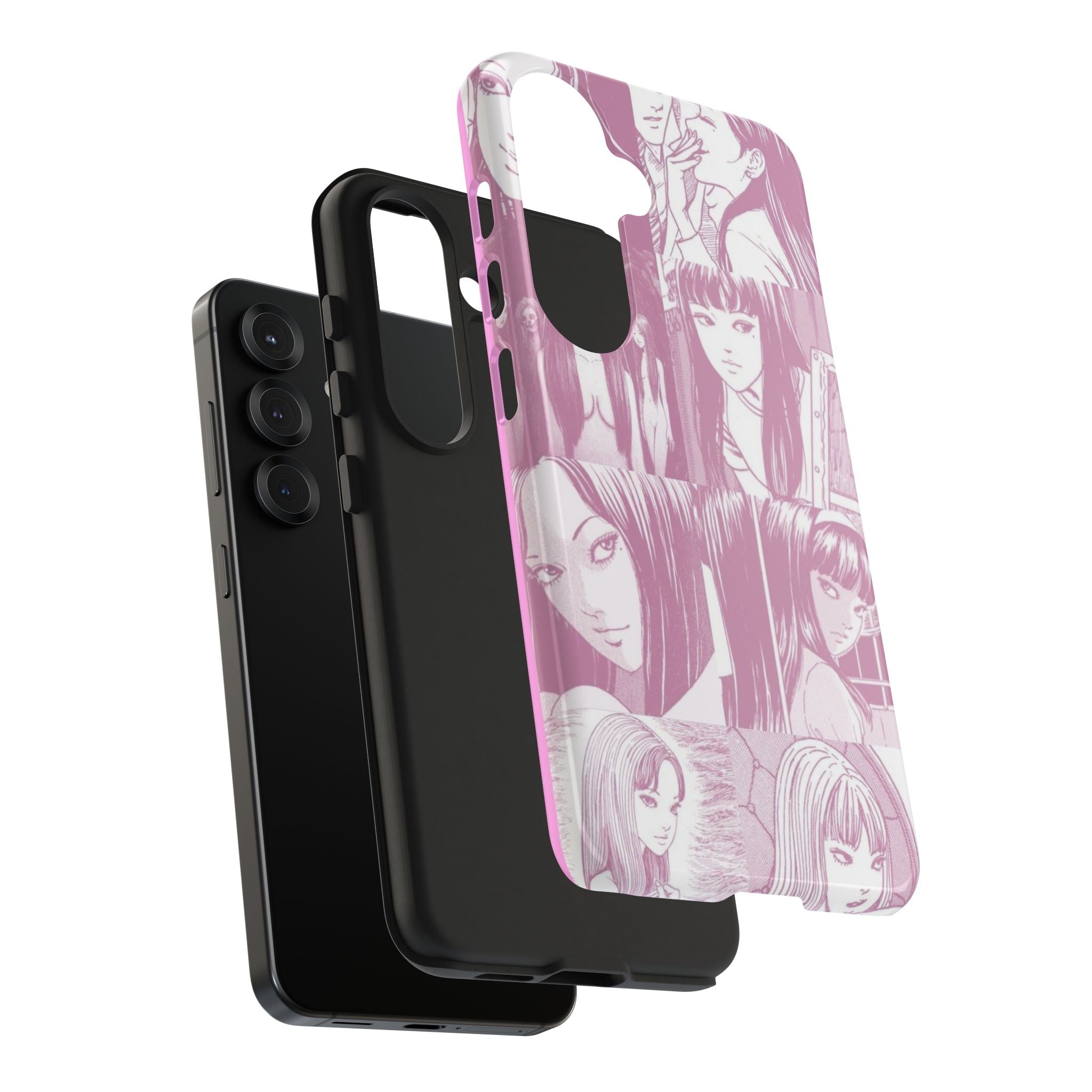 Cute Pink Anime Girl Comic BookPhone Case  - Tough Impact-Resistant Cases