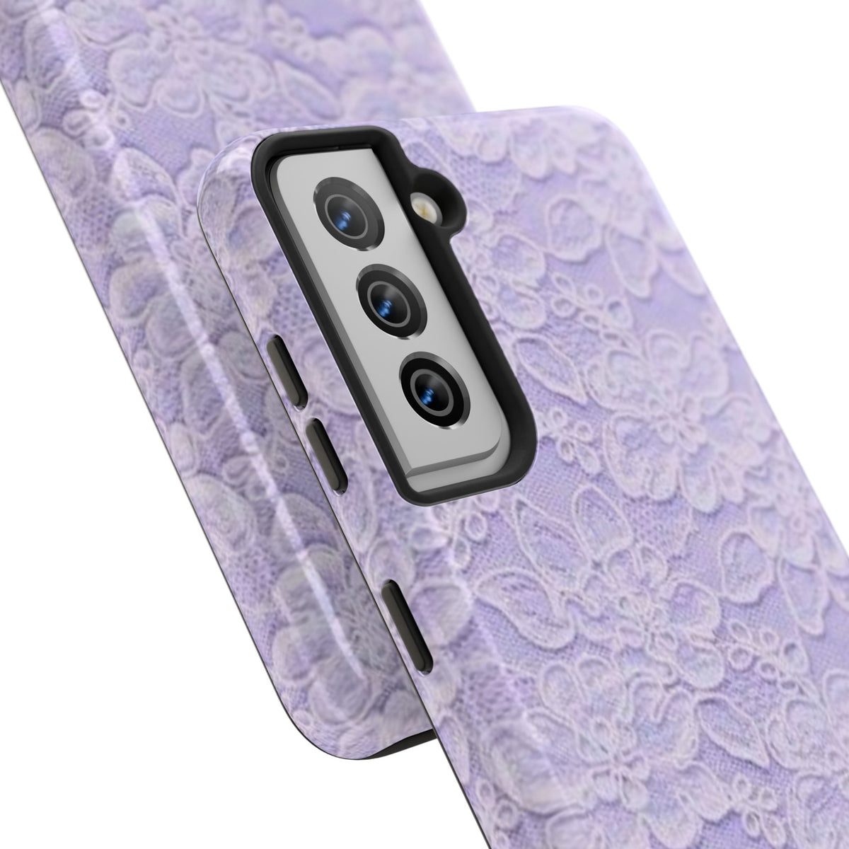 Purple Lace Cute Coquette Phone Case