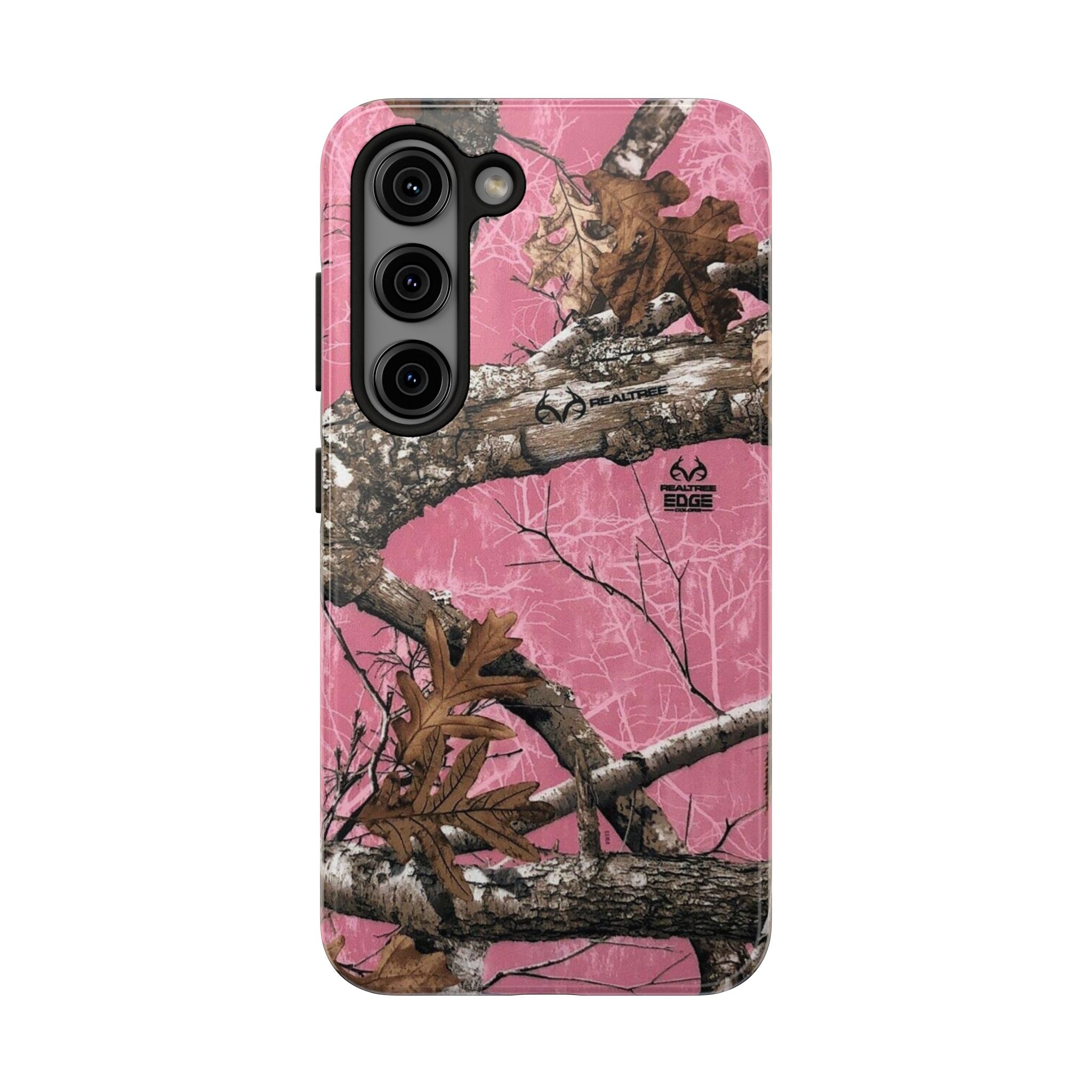 Pink Camo Real Tree Phone Case  - Tough Impact-Resistant Case