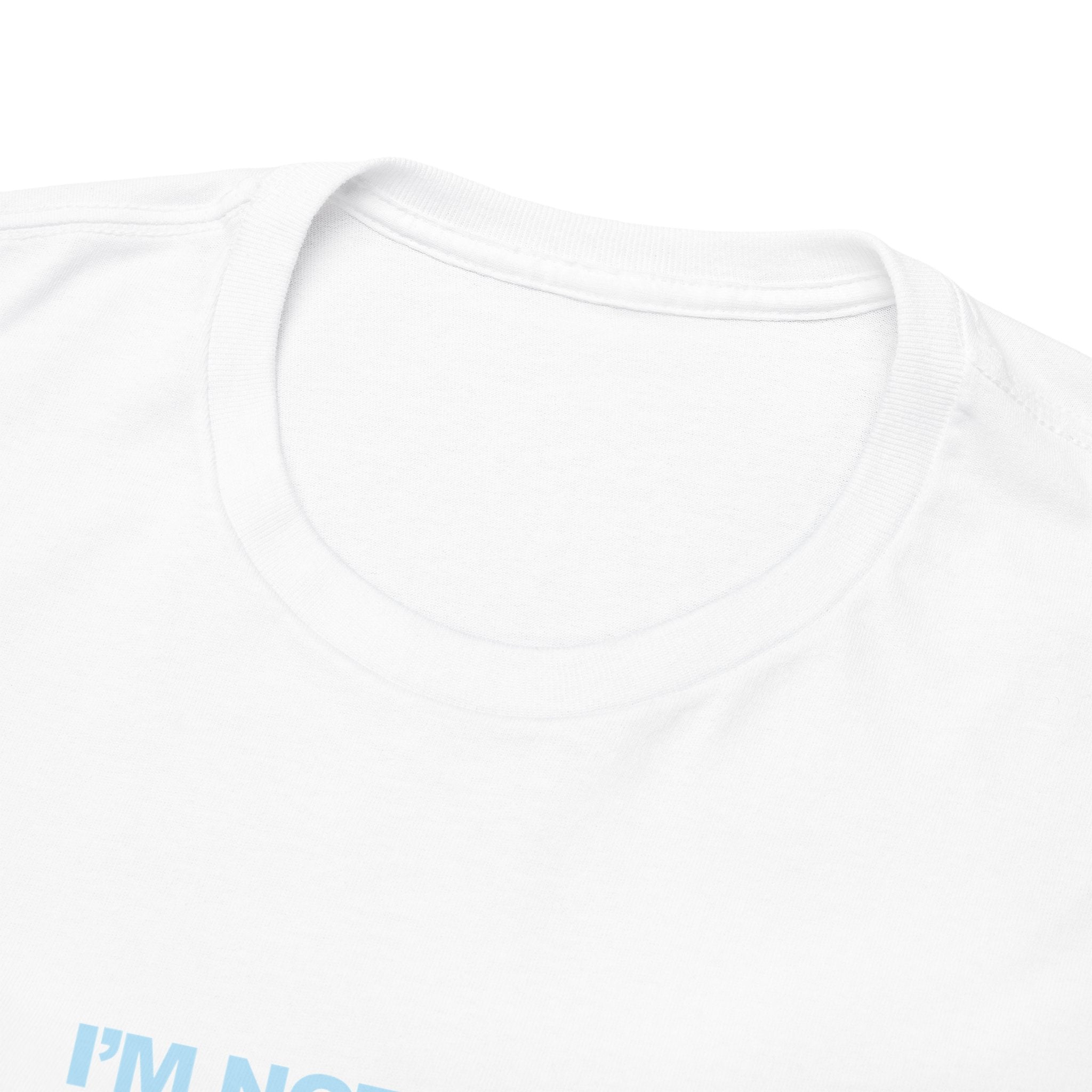 IM NOT A FAN OF THE GOVERNMENT Unisex 100% Cotton Tee