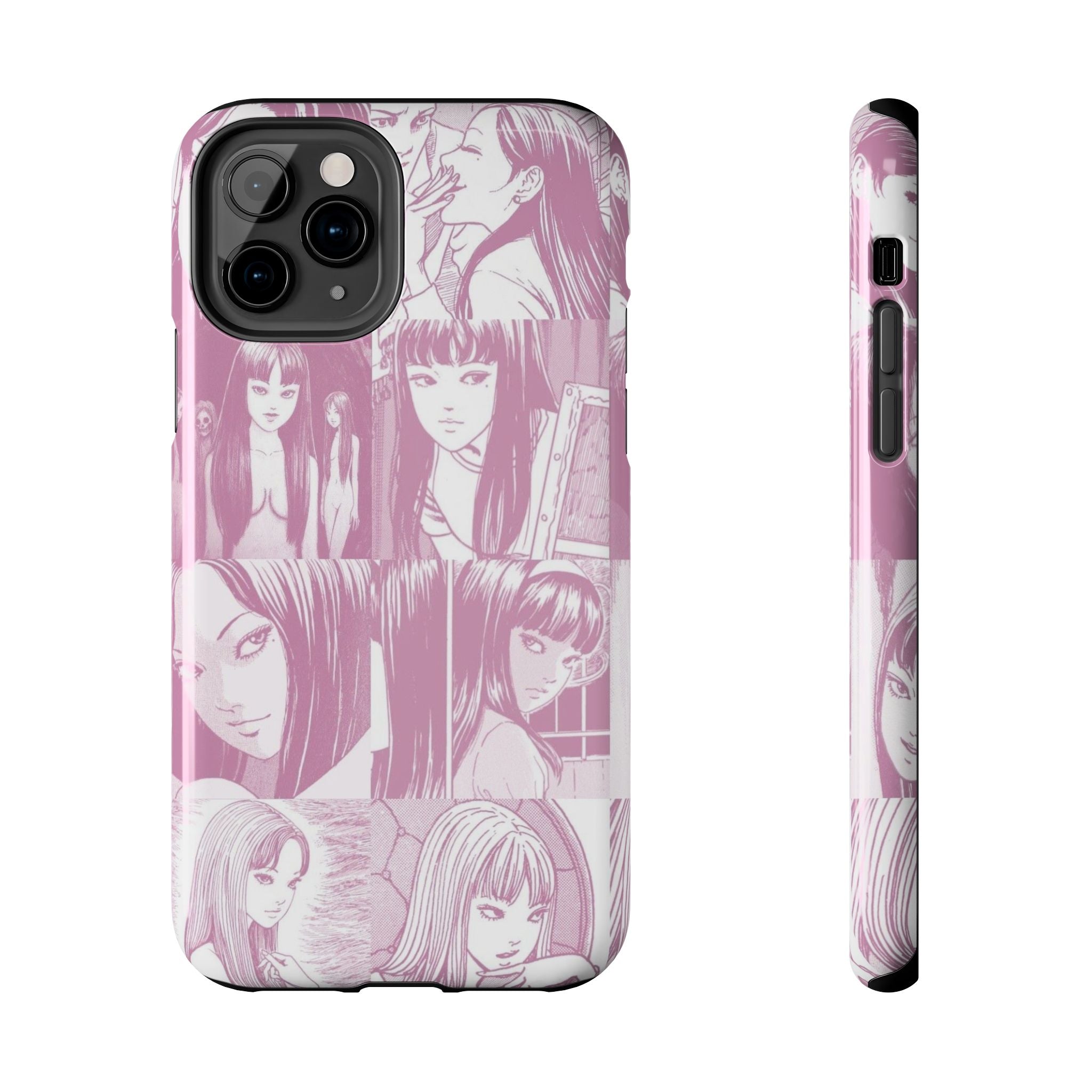 Cute Pink Anime Girl Comic BookPhone Case  - Tough Impact-Resistant Cases
