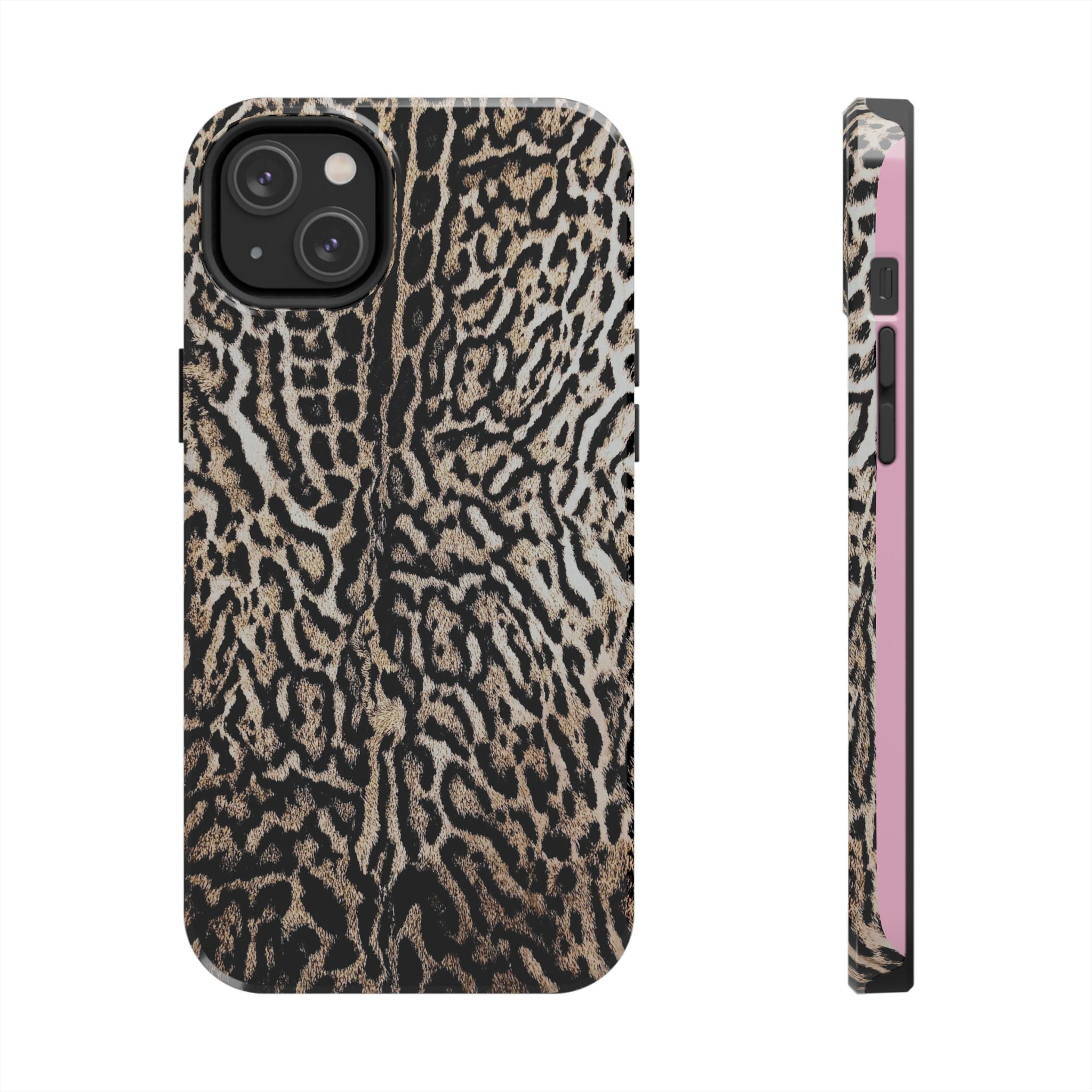 Classic Leopard Cheetah Photo Print Phone Case  - Tough Impact-Resistant Case