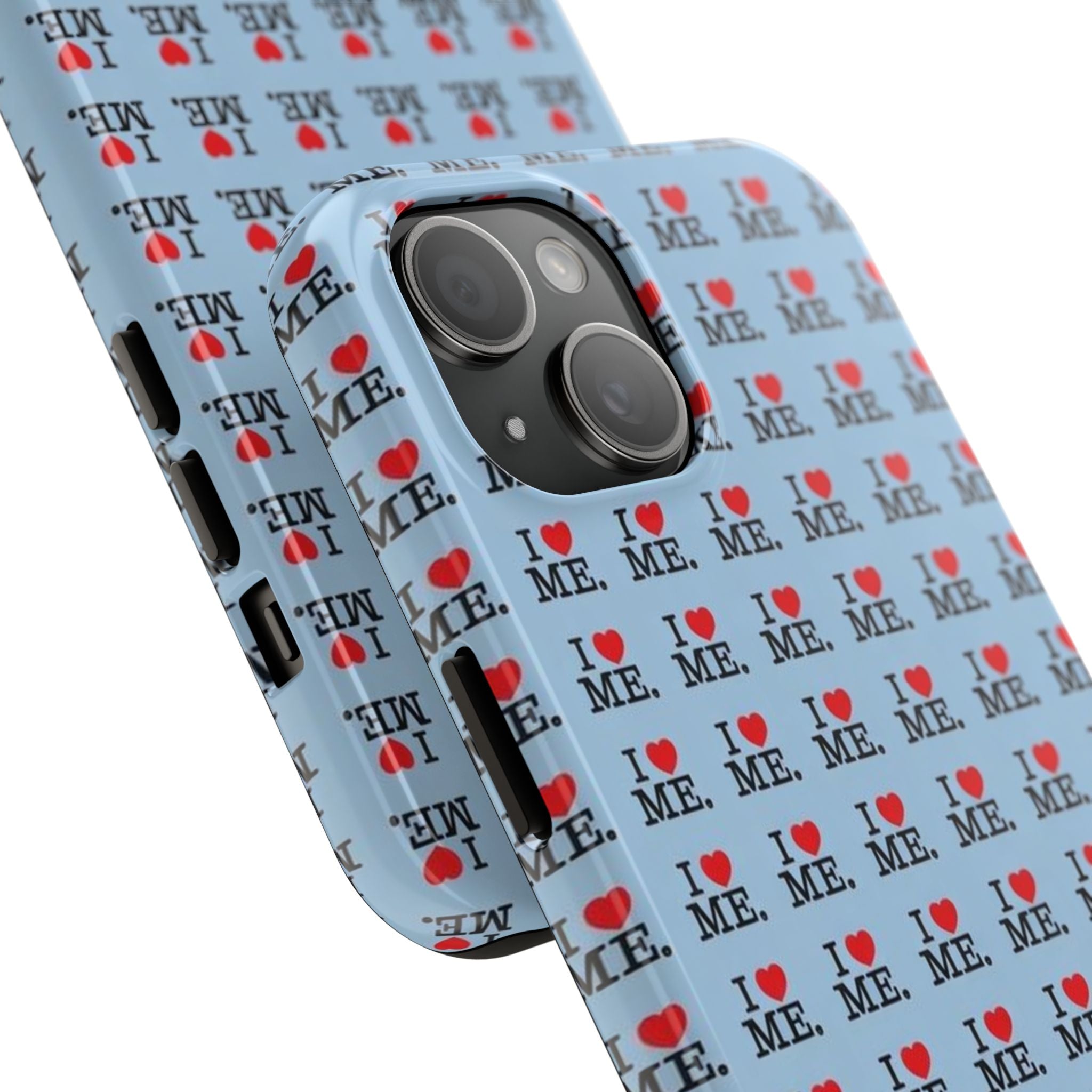 I <3 Me Baby Blue Phone Case