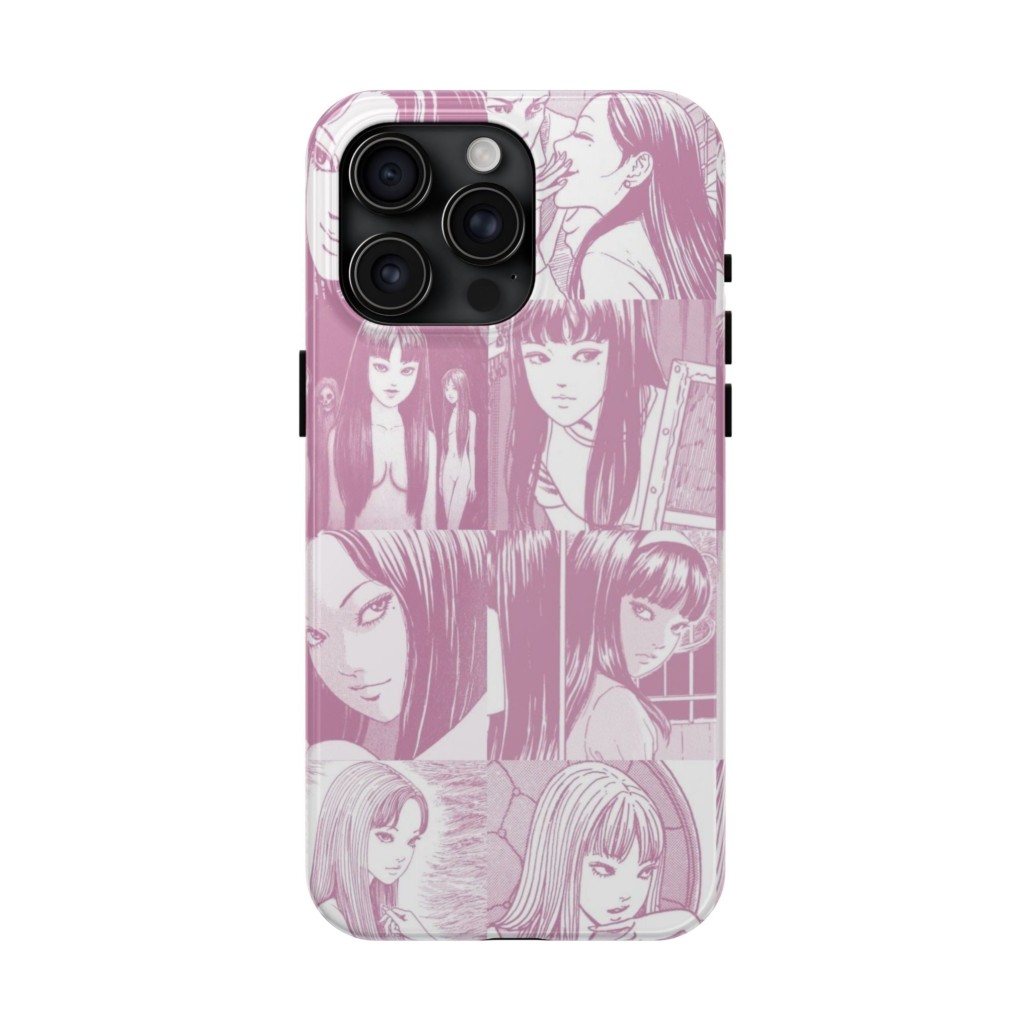 Cute Pink Anime Girl Comic BookPhone Case  - Tough Impact-Resistant Cases