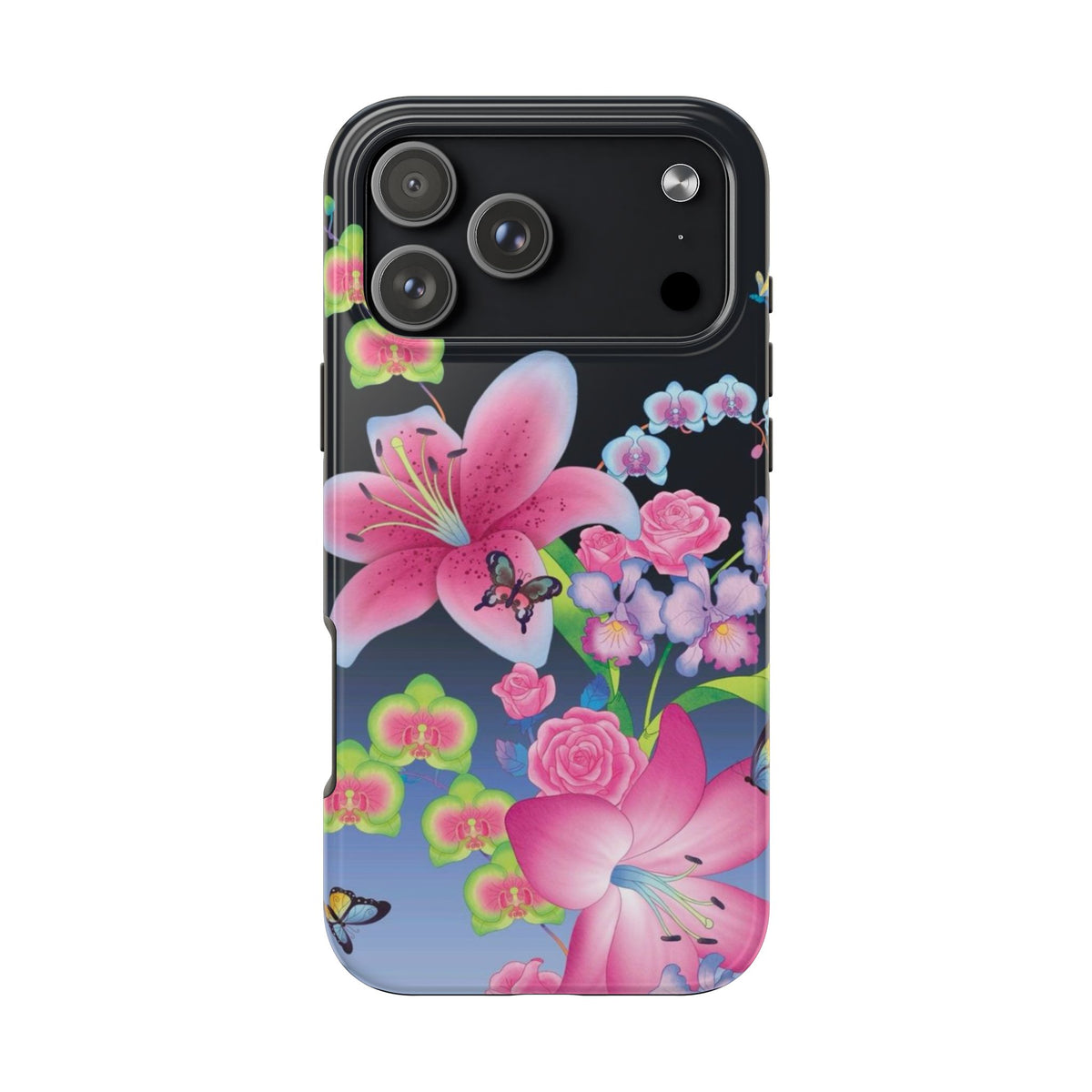 Bright Lily and Orchid  Phone Case
