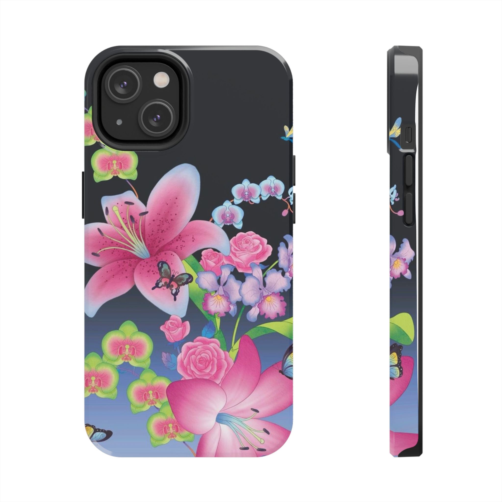 Bright Lily and Orchid  Phone Case