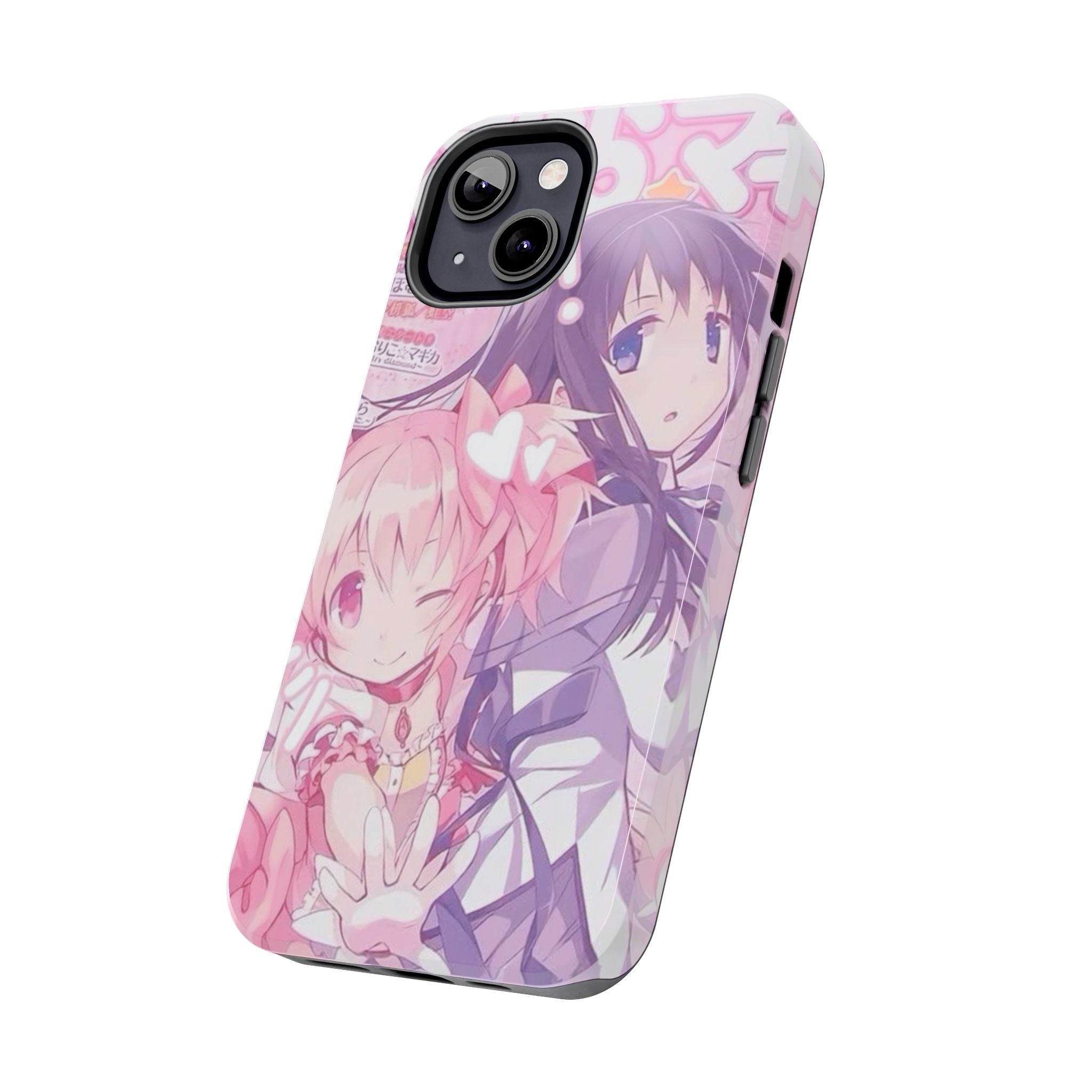 Cute Pink and Purple Anime Phone Case
