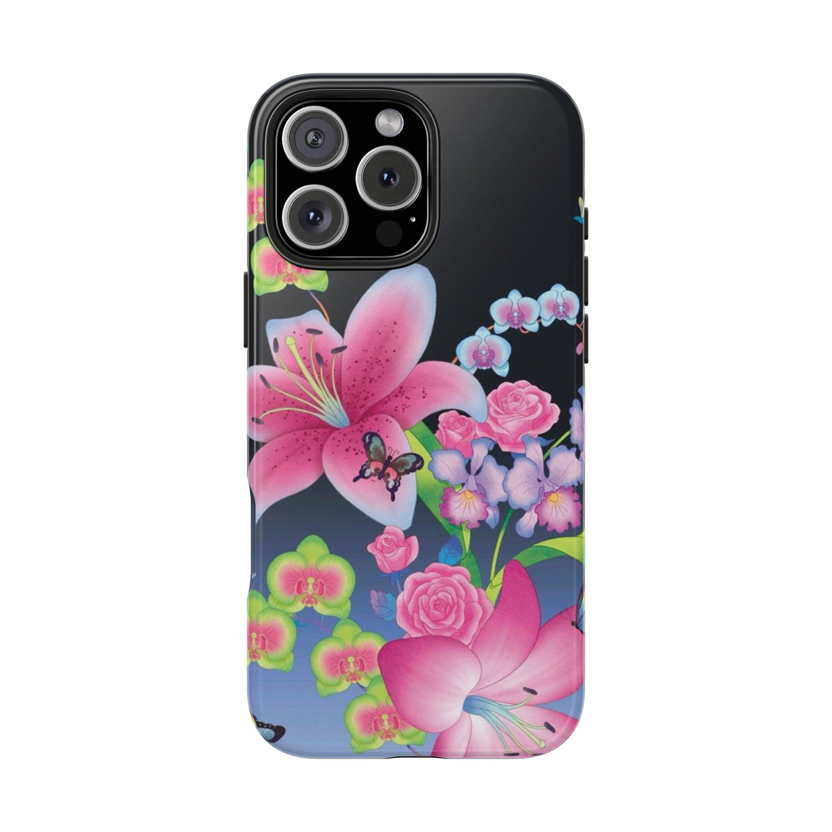 Bright Lily and Orchid  Phone Case