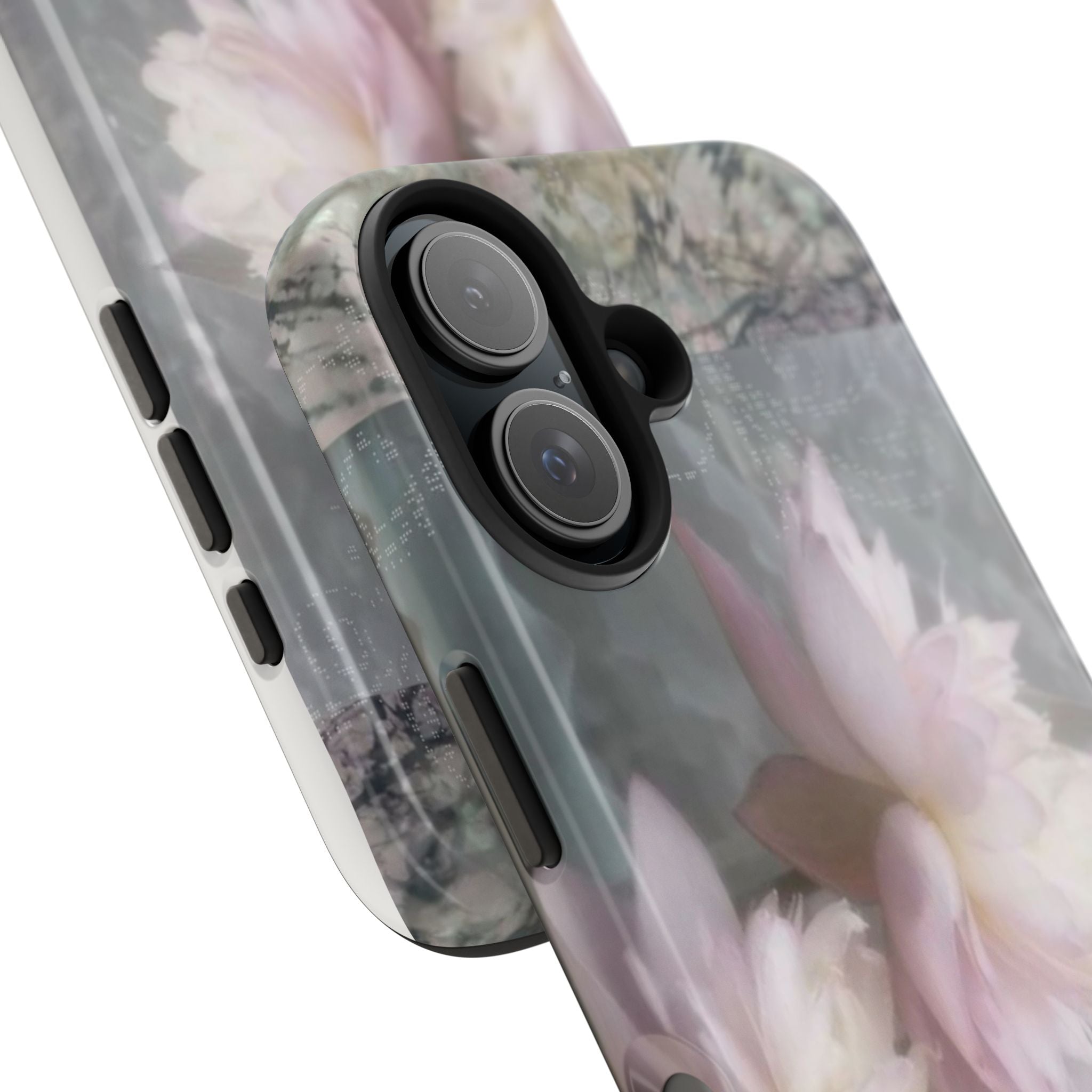 Lotus Flowers Cyber Whimsy Tough Phone Case