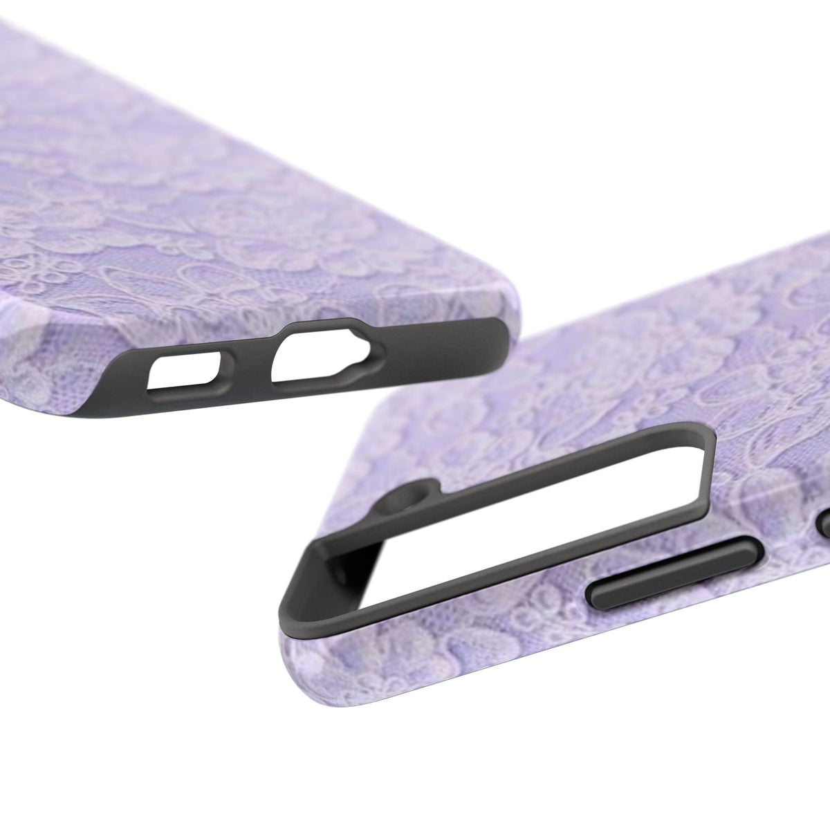 Purple Lace Cute Coquette Phone Case