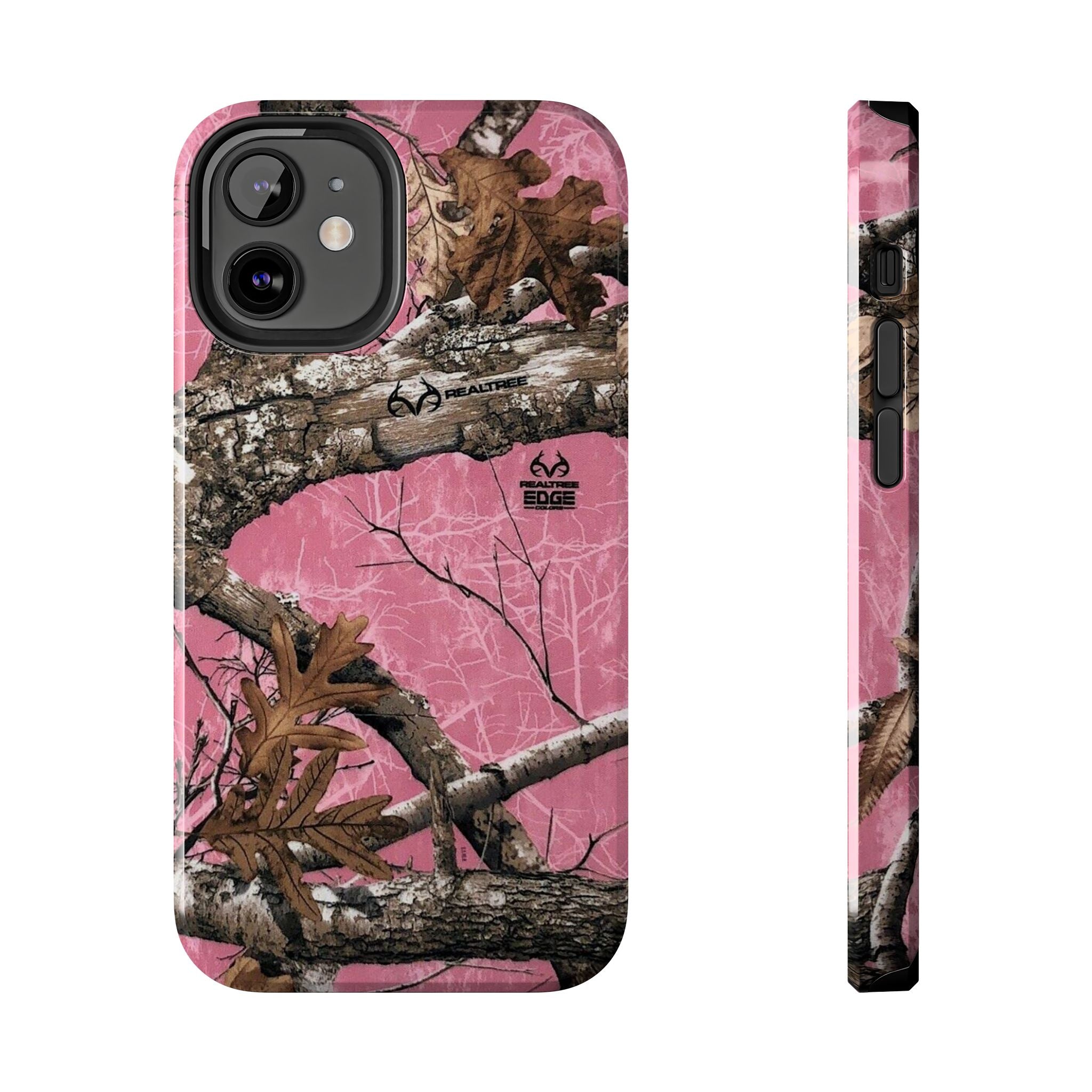 Pink Camo Real Tree Phone Case  - Tough Impact-Resistant Case