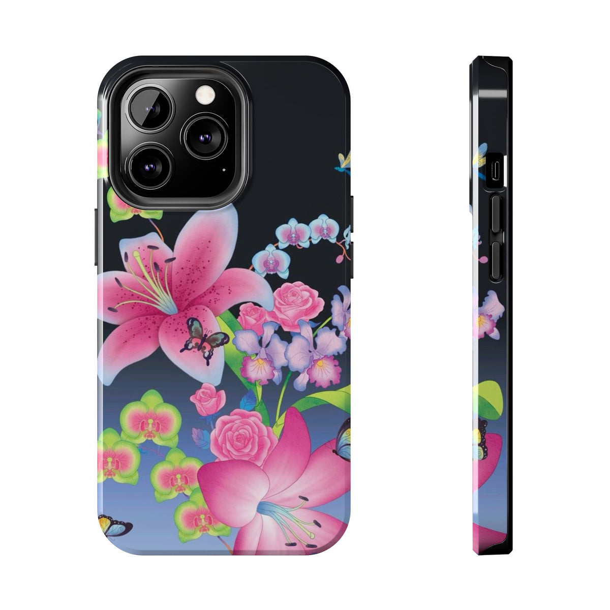 Bright Lily and Orchid  Phone Case