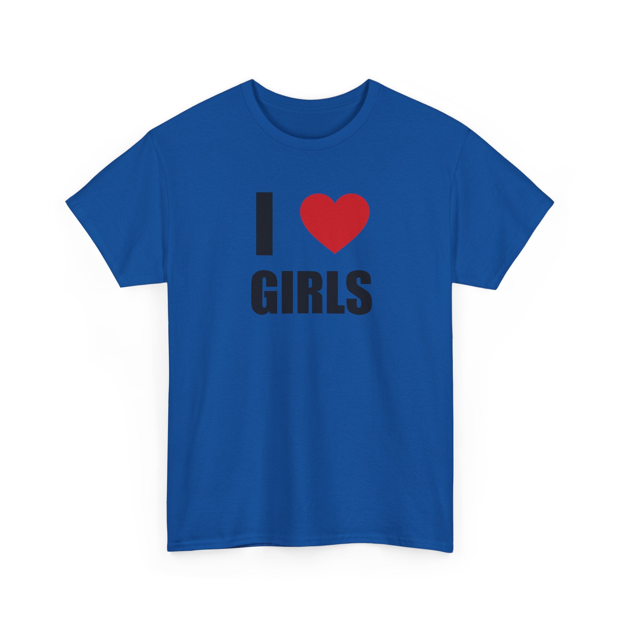 I Love Girls <3 Unisex 100% Cotton Tee
