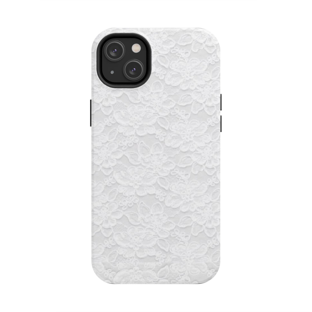 White Lace Coquette Phone Case