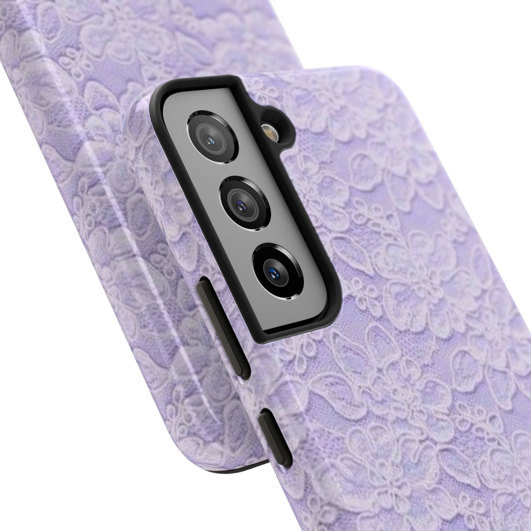 Purple Lace Cute Coquette Phone Case