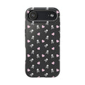 Cute Skulls and Hearts Phone Case  - Tough Impact-Resistant Case