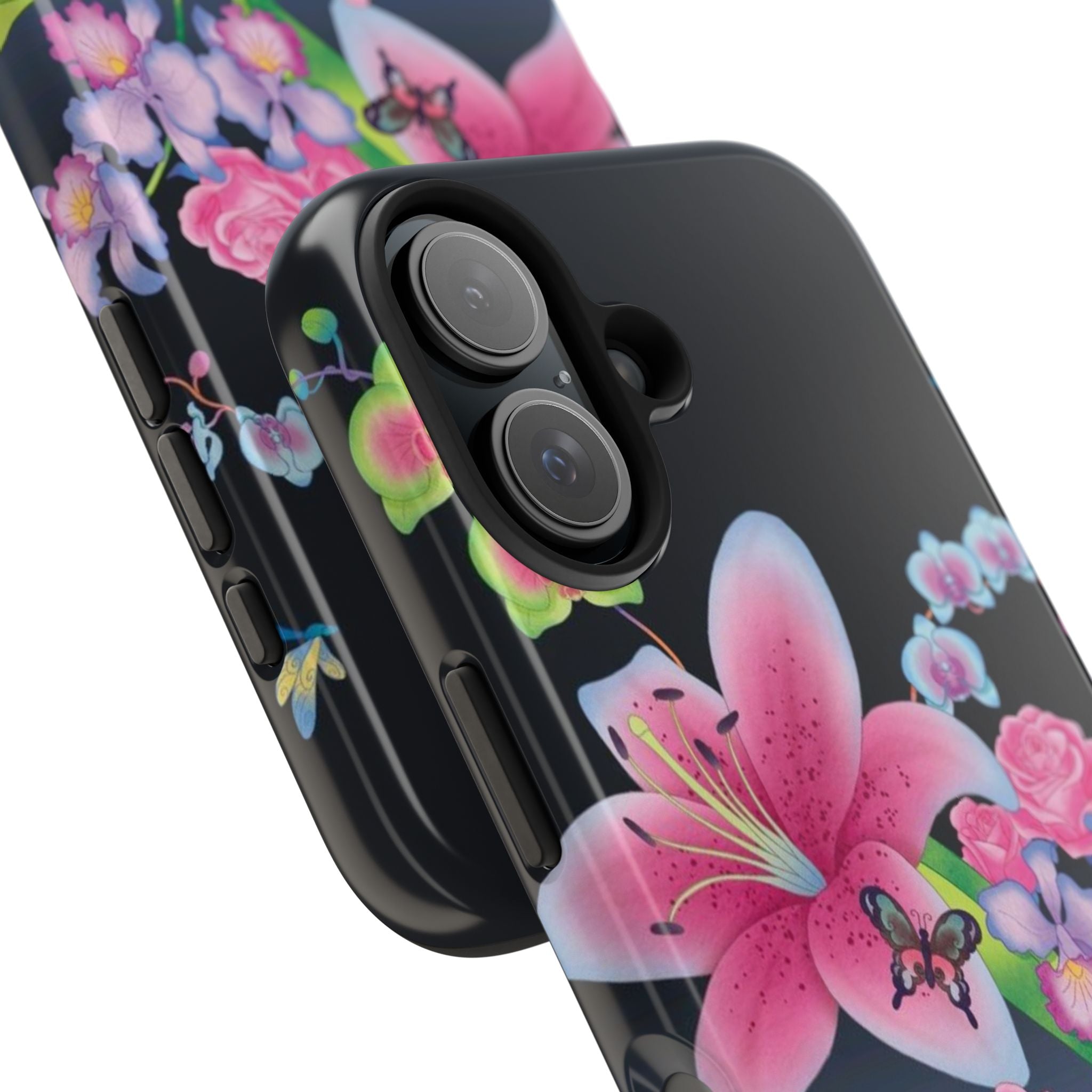 Bright Lily and Orchid  Phone Case