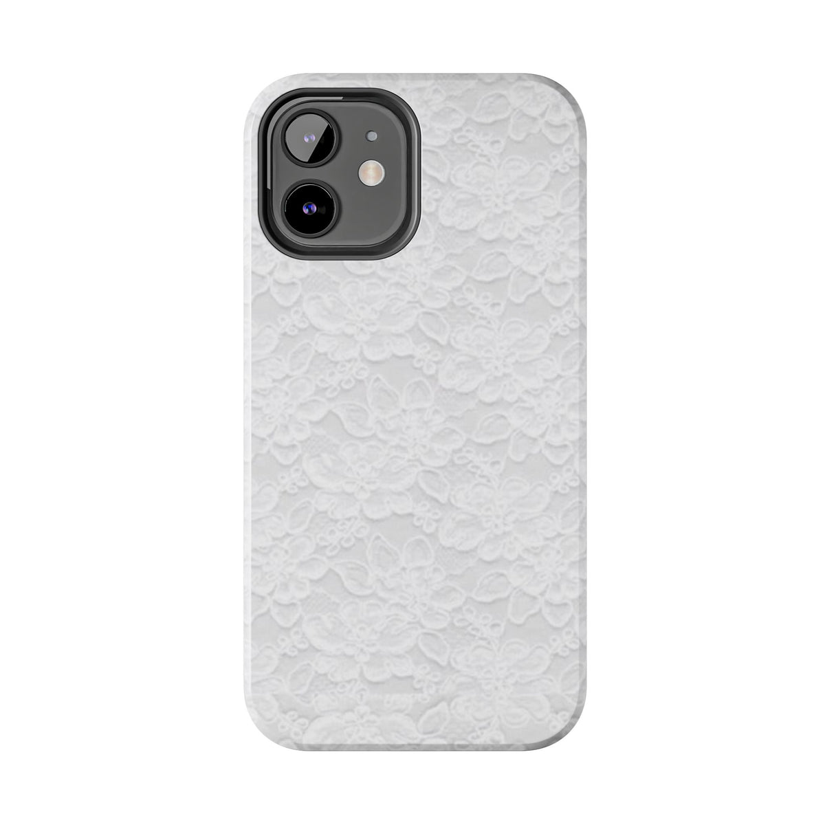 White Lace Coquette Phone Case