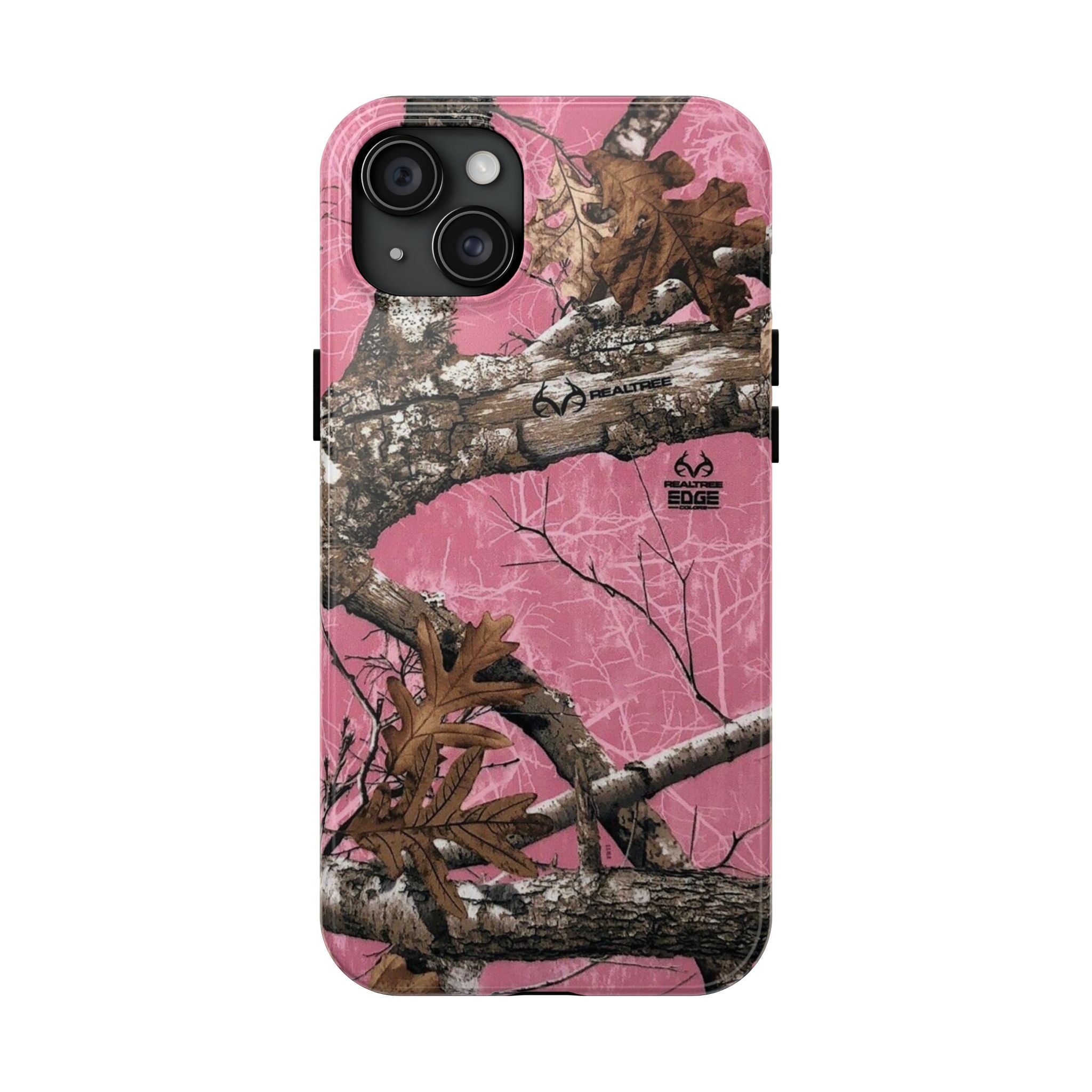 Pink Camo Real Tree Phone Case  - Tough Impact-Resistant Case