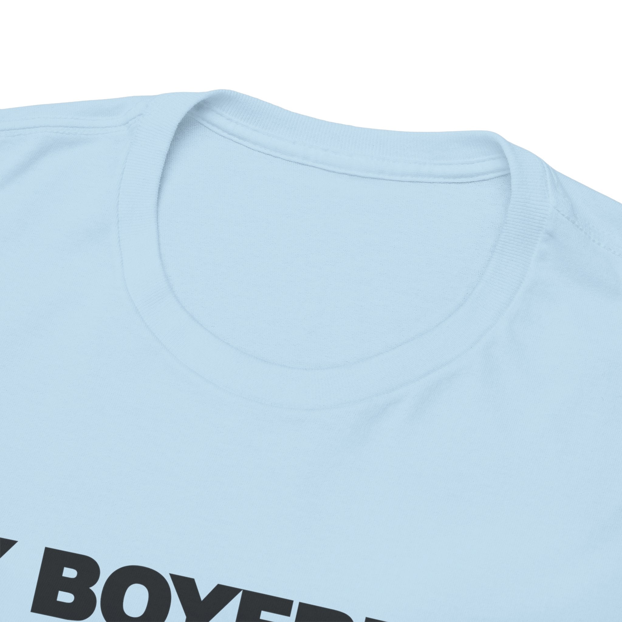 My boyfriend is on stage 100% Cotton Tee