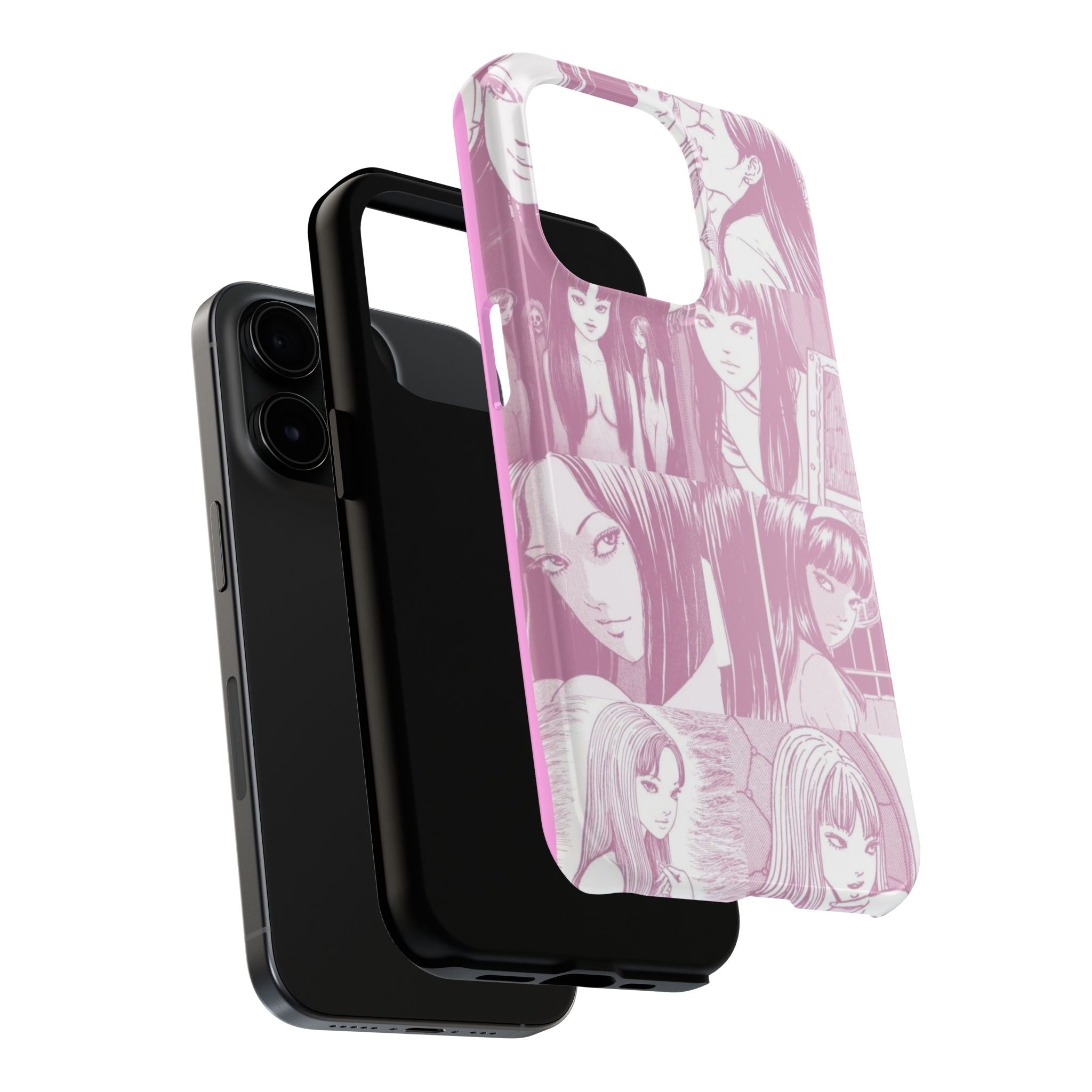 Cute Pink Anime Girl Comic BookPhone Case  - Tough Impact-Resistant Cases