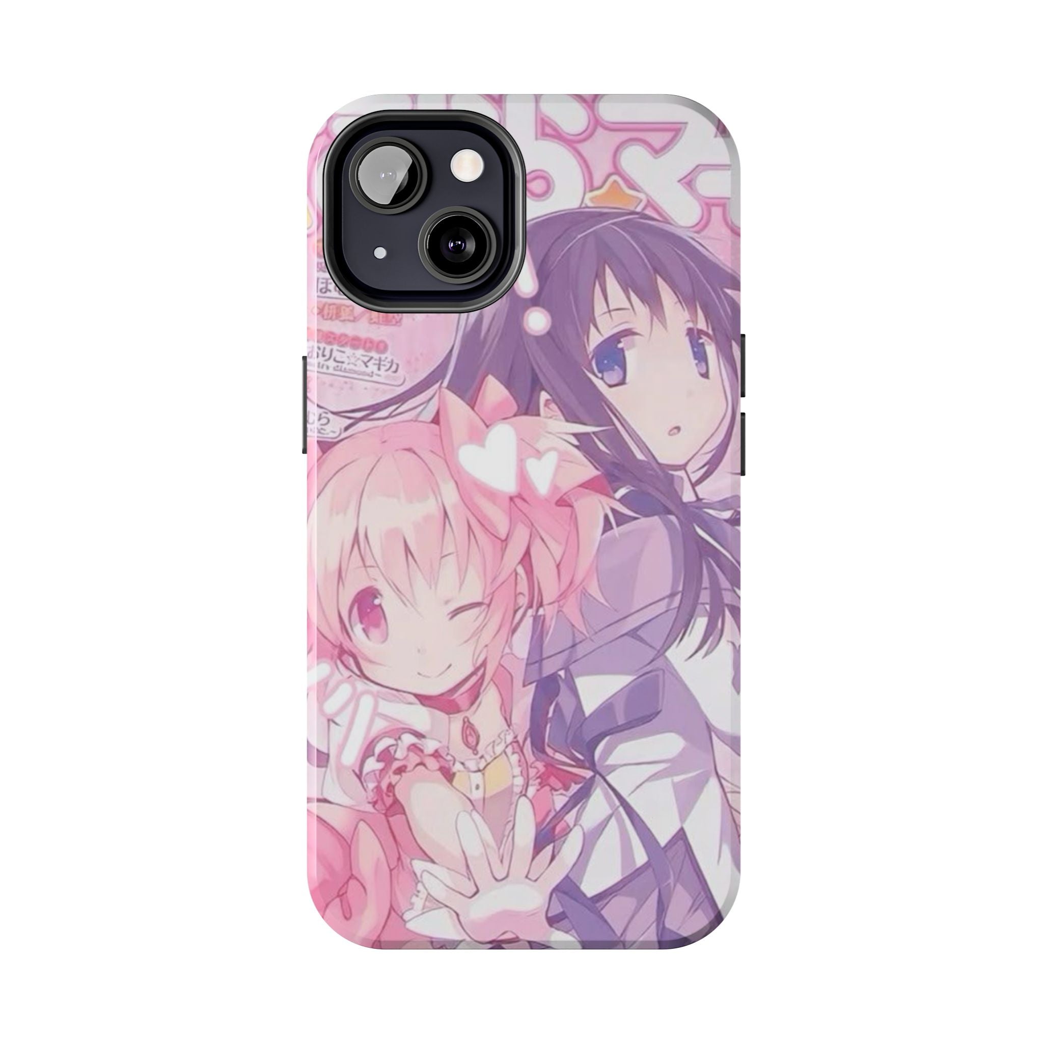 Cute Pink and Purple Anime Phone Case