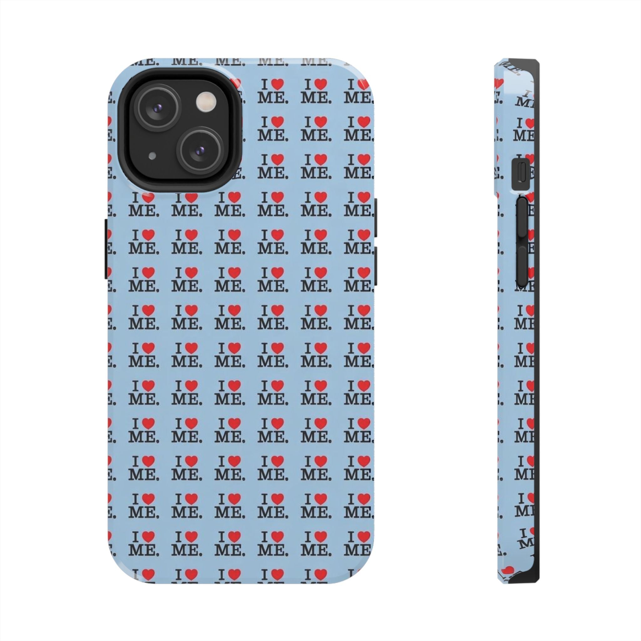 I <3 Me Baby Blue Phone Case