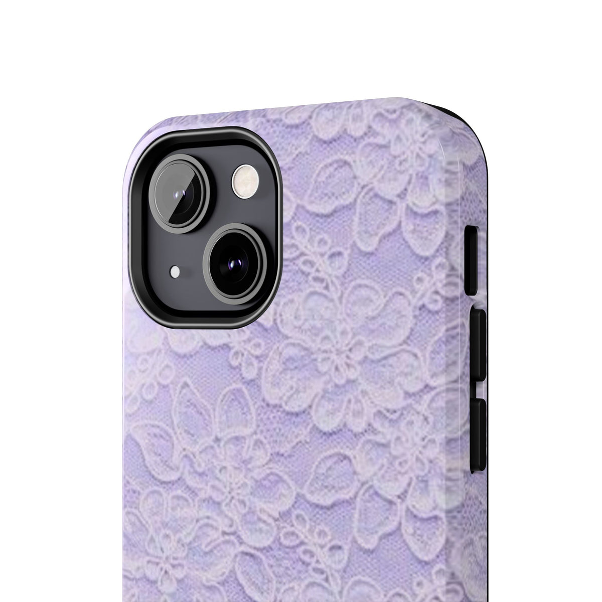 Purple Lace Cute Coquette Phone Case