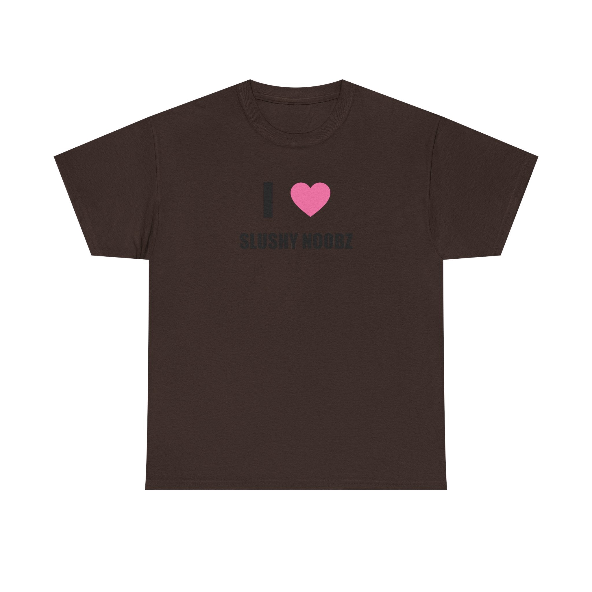 I Love Slushy Noobz Unisex Heavy Cotton Tee