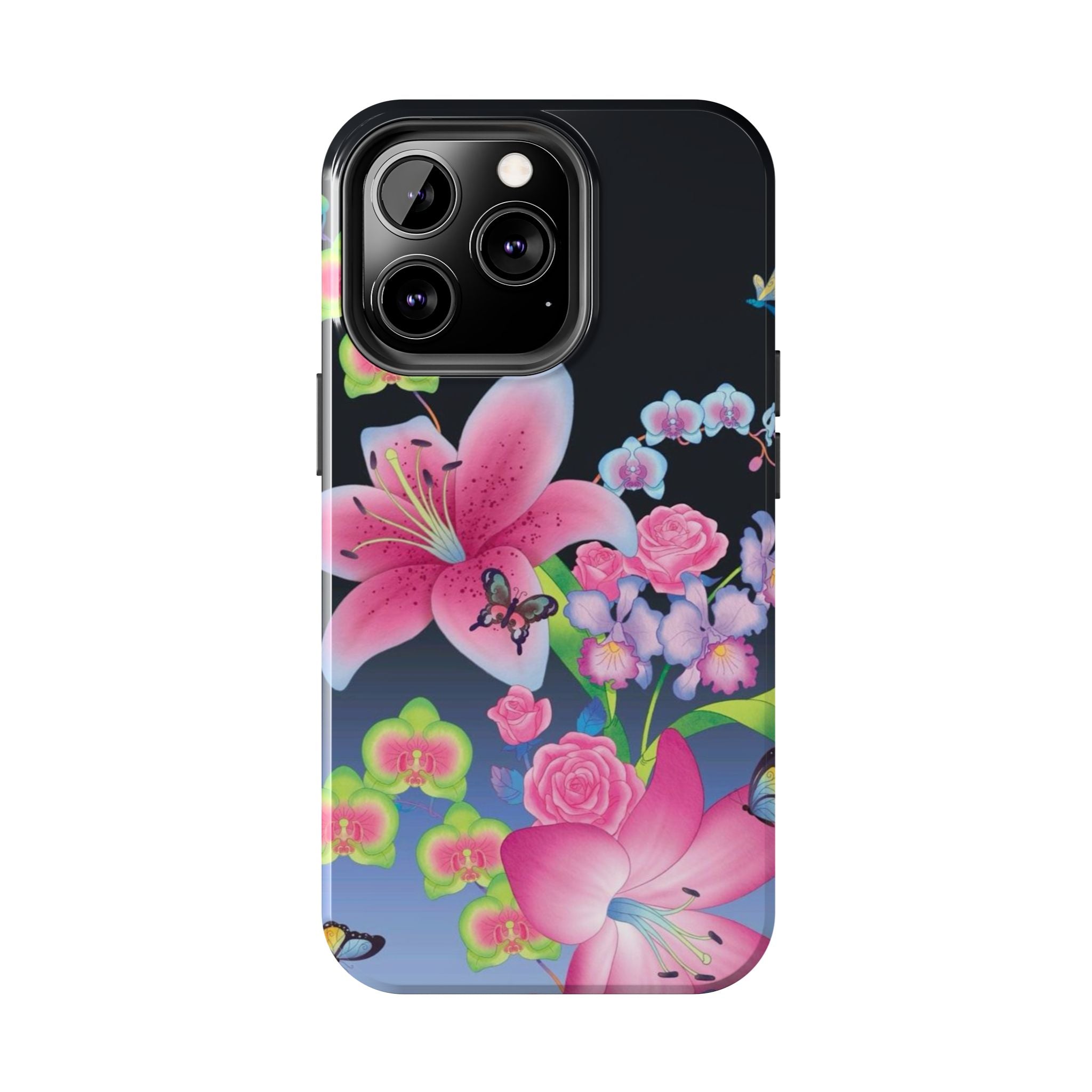 Bright Lily and Orchid  Phone Case