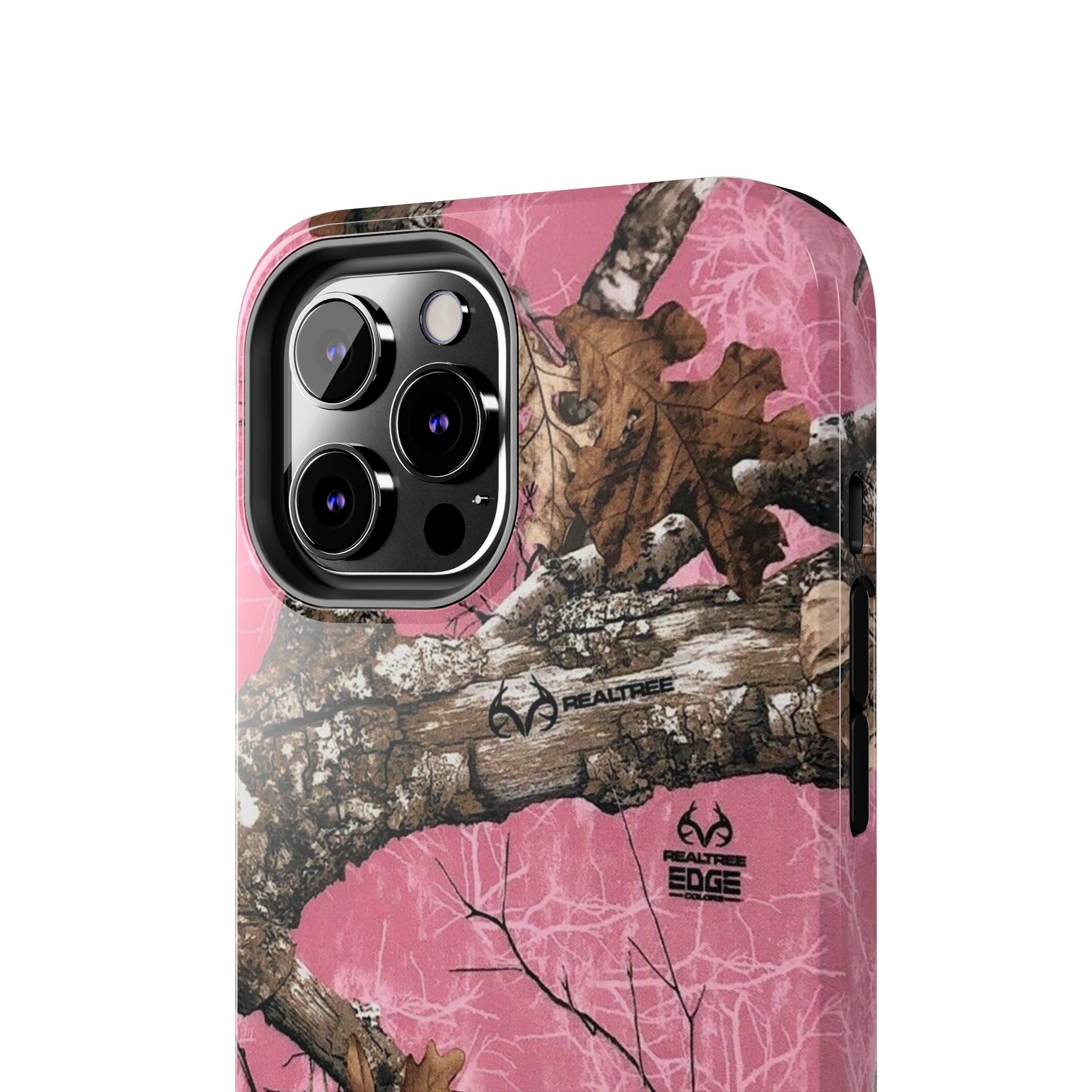 Pink Camo Real Tree Phone Case  - Tough Impact-Resistant Case