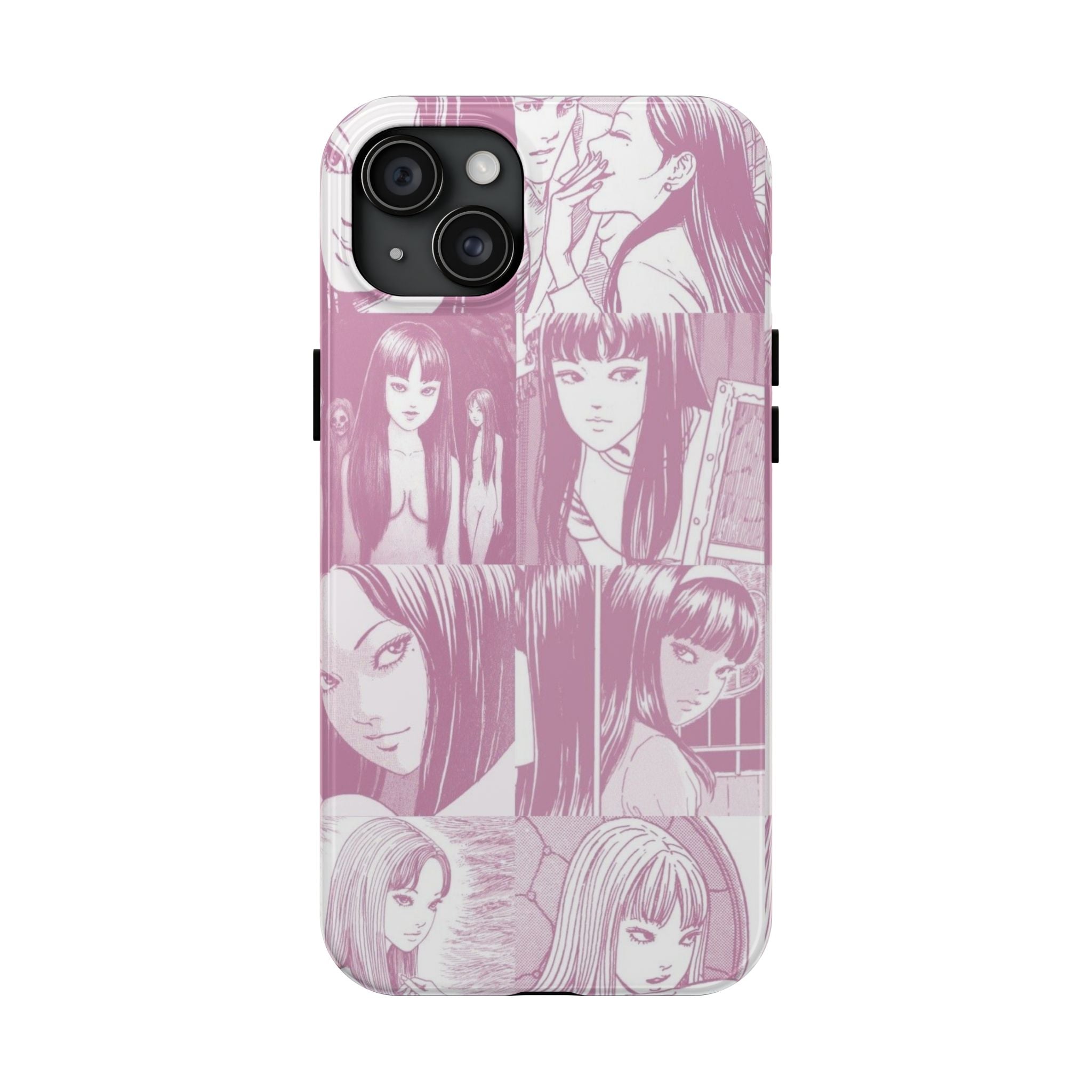 Cute Pink Anime Girl Comic BookPhone Case  - Tough Impact-Resistant Cases