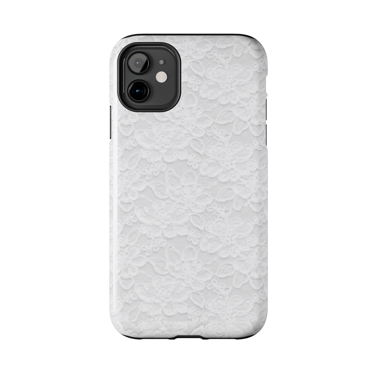 White Lace Coquette Phone Case