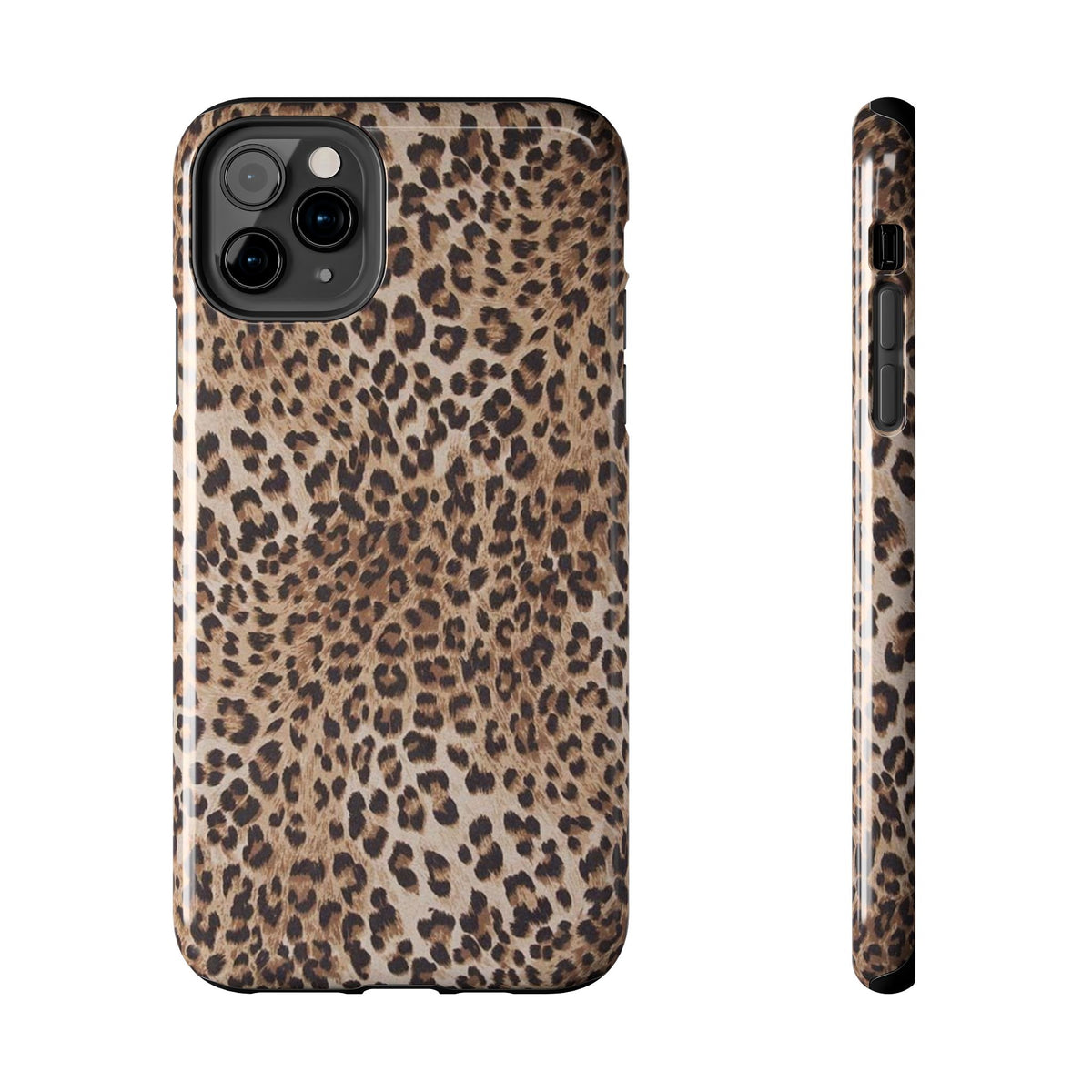 Small Graphic Cheetah Print Phone Case