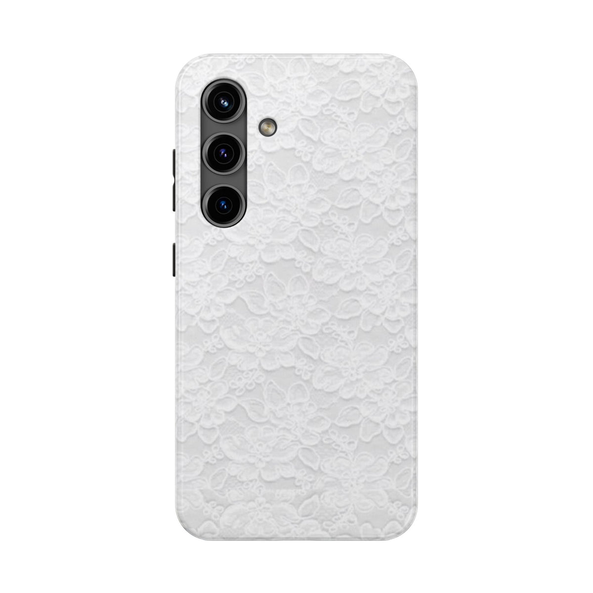 White Lace Coquette Phone Case