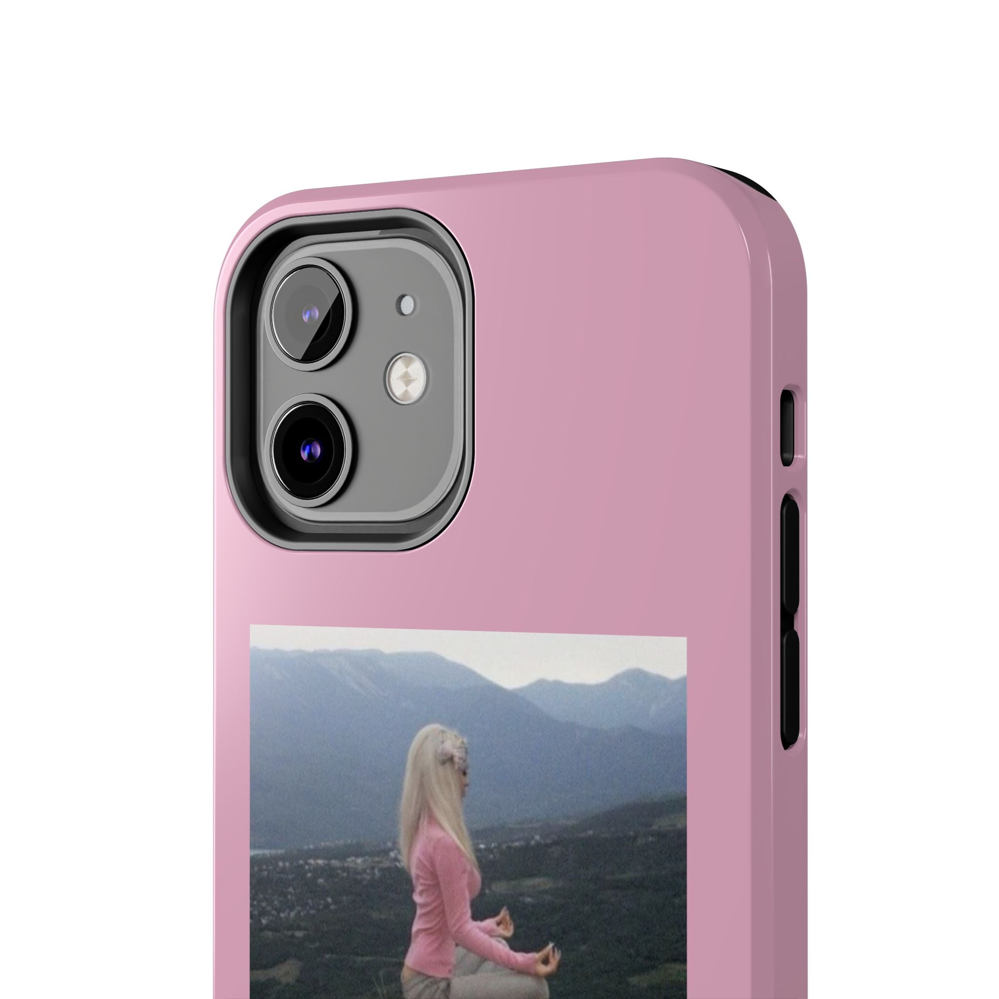 Manifestation Yoga Girl Manifesting Meme Phone Case