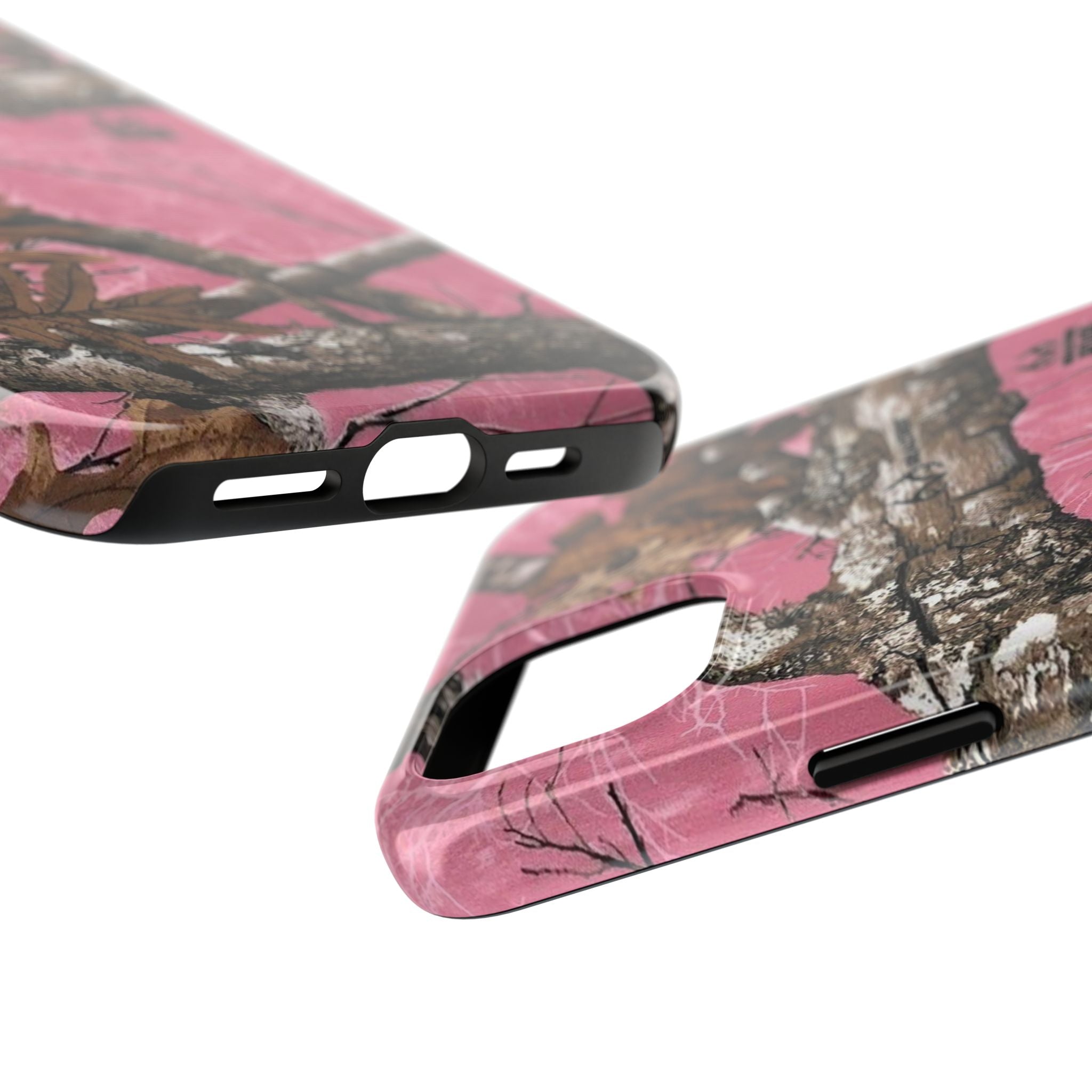 Pink Camo Real Tree Phone Case  - Tough Impact-Resistant Case
