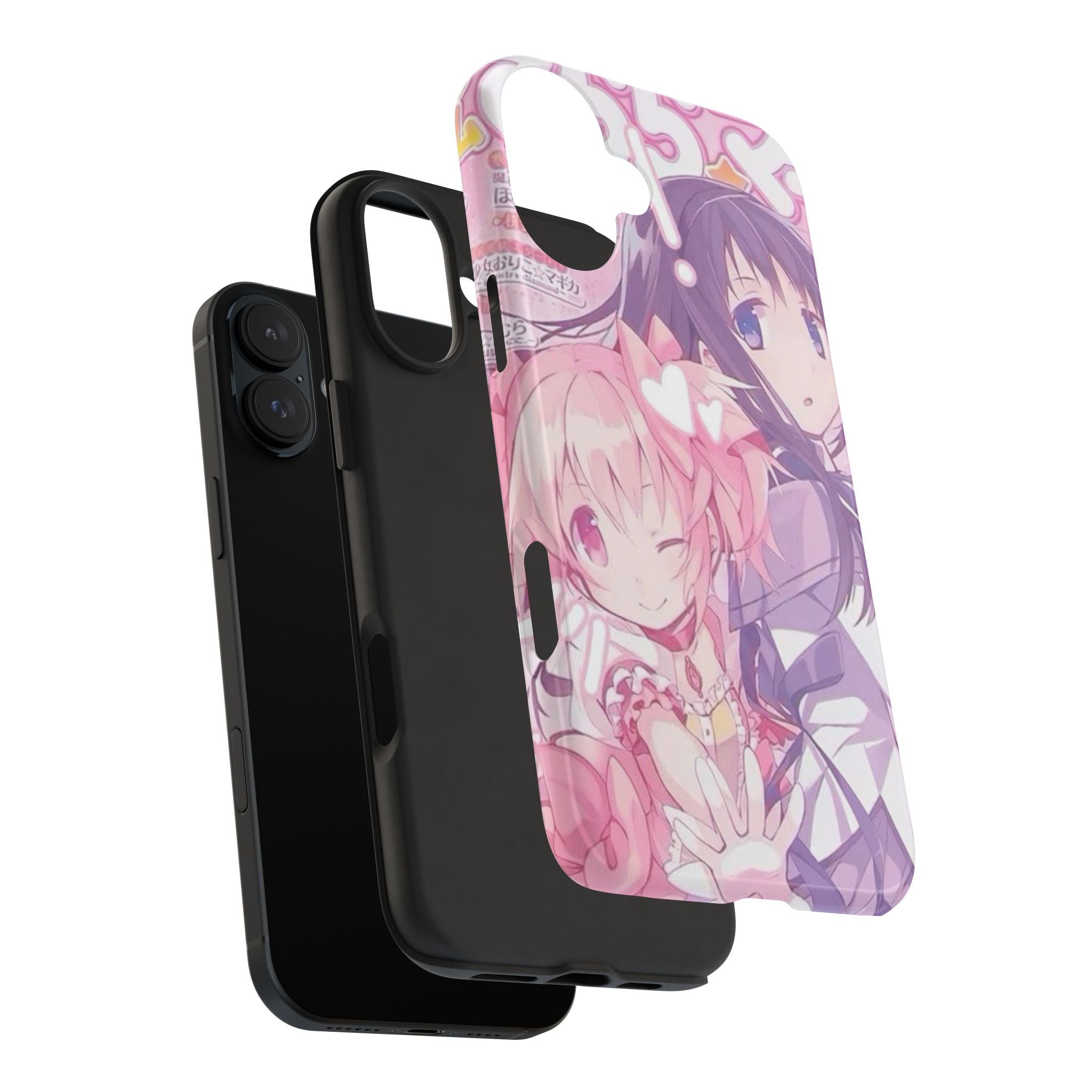 Cute Pink and Purple Anime Phone Case