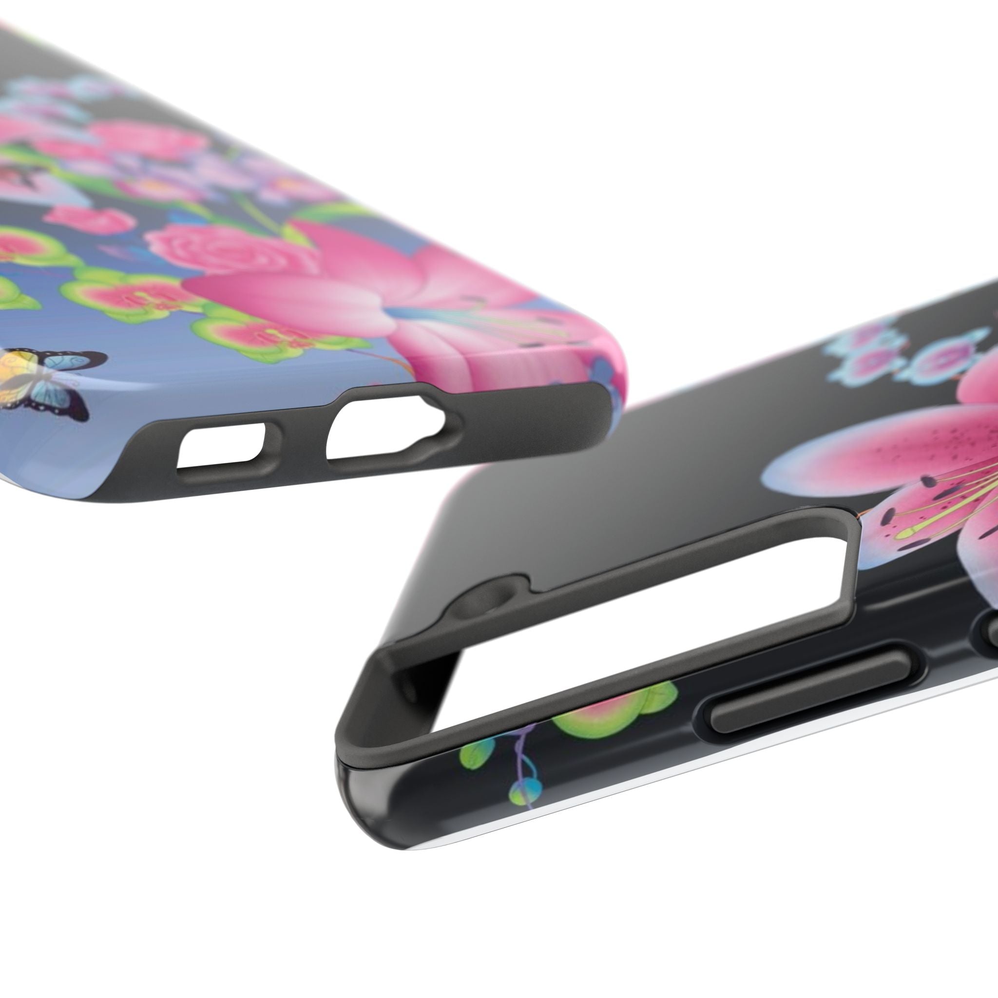 Bright Lily and Orchid  Phone Case