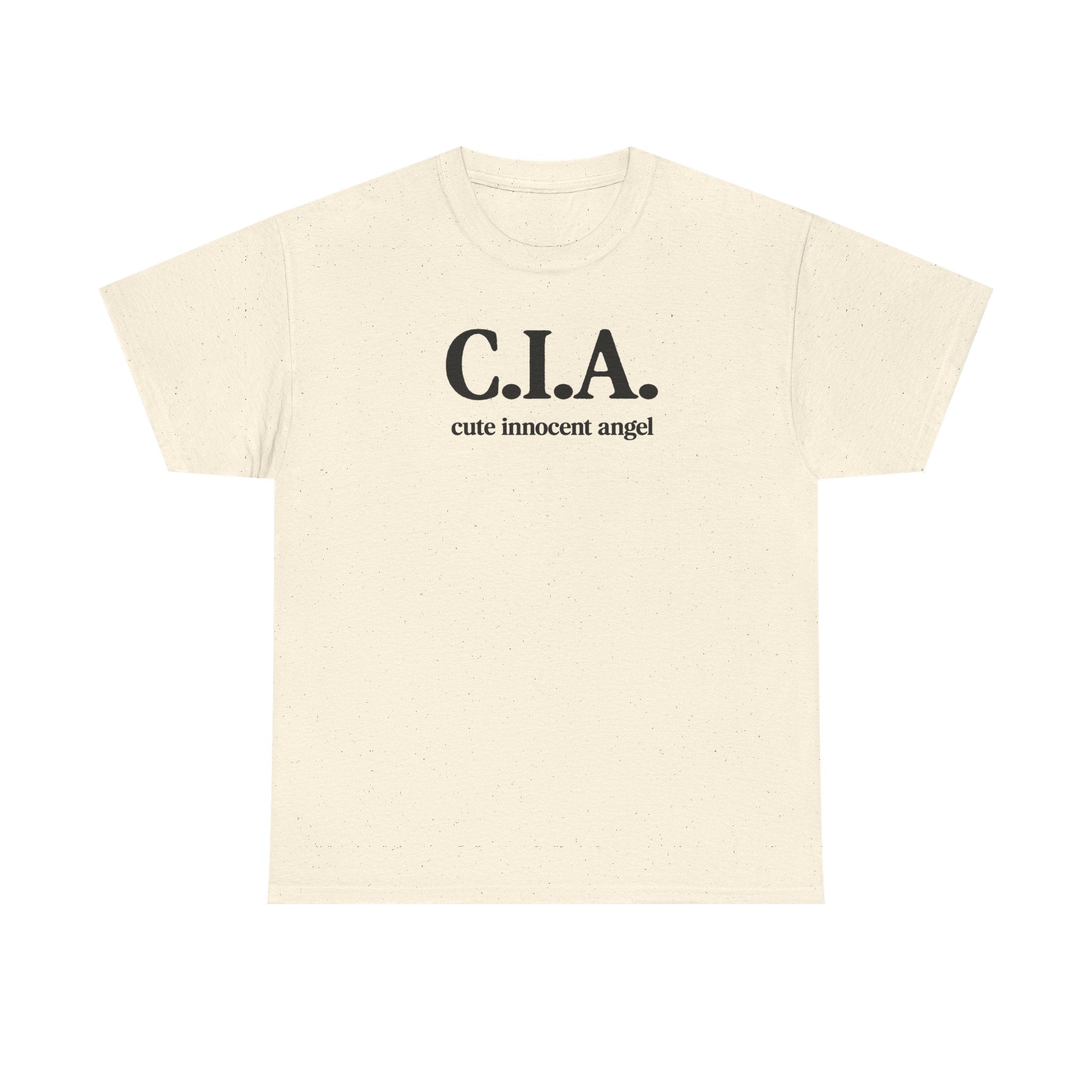 C.I.A. Cute Innocent Angel 100% Cotton Tee